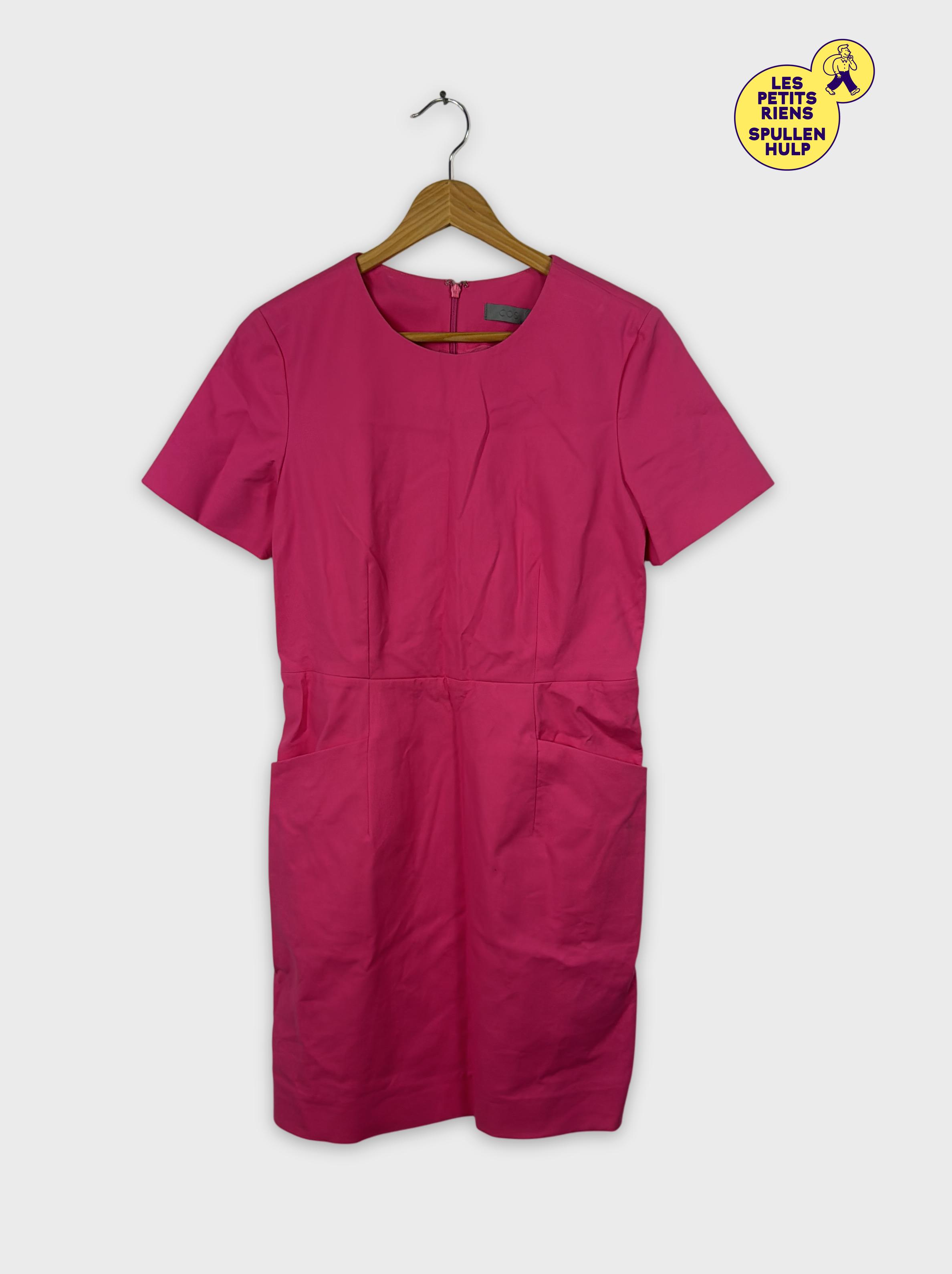 Robe rose Cos coupe droite S - Photo 0