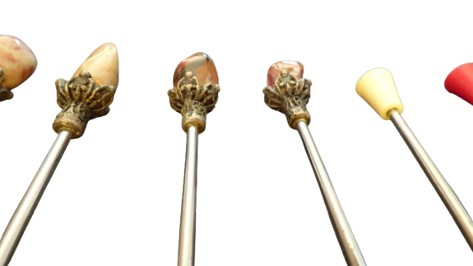 Lot de 8 fourchettes à pics pour escargots - Bon état - Photo 22