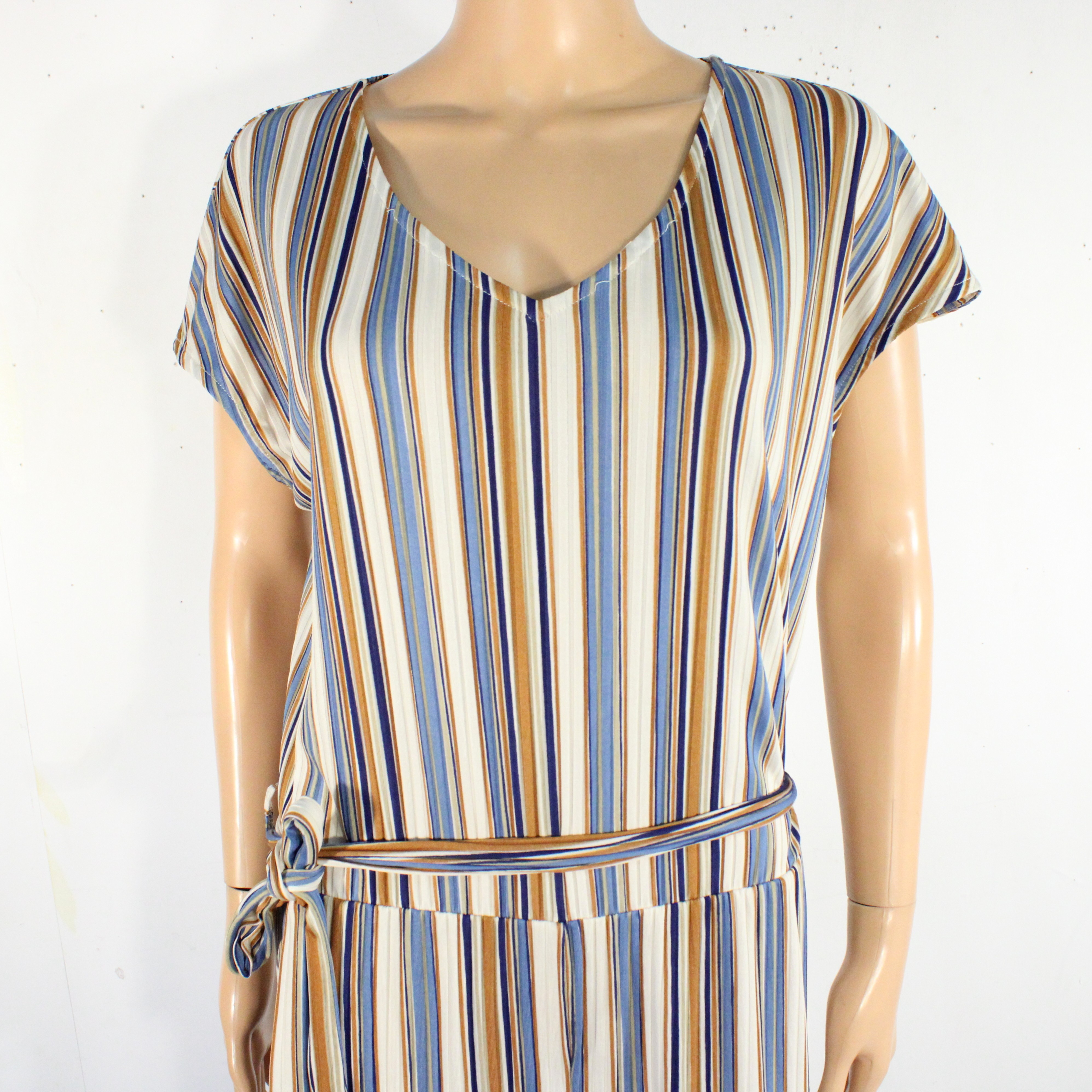 Combinaison Femme Beige & Bleue Taille 4 Très bon état - Vue 4 - 