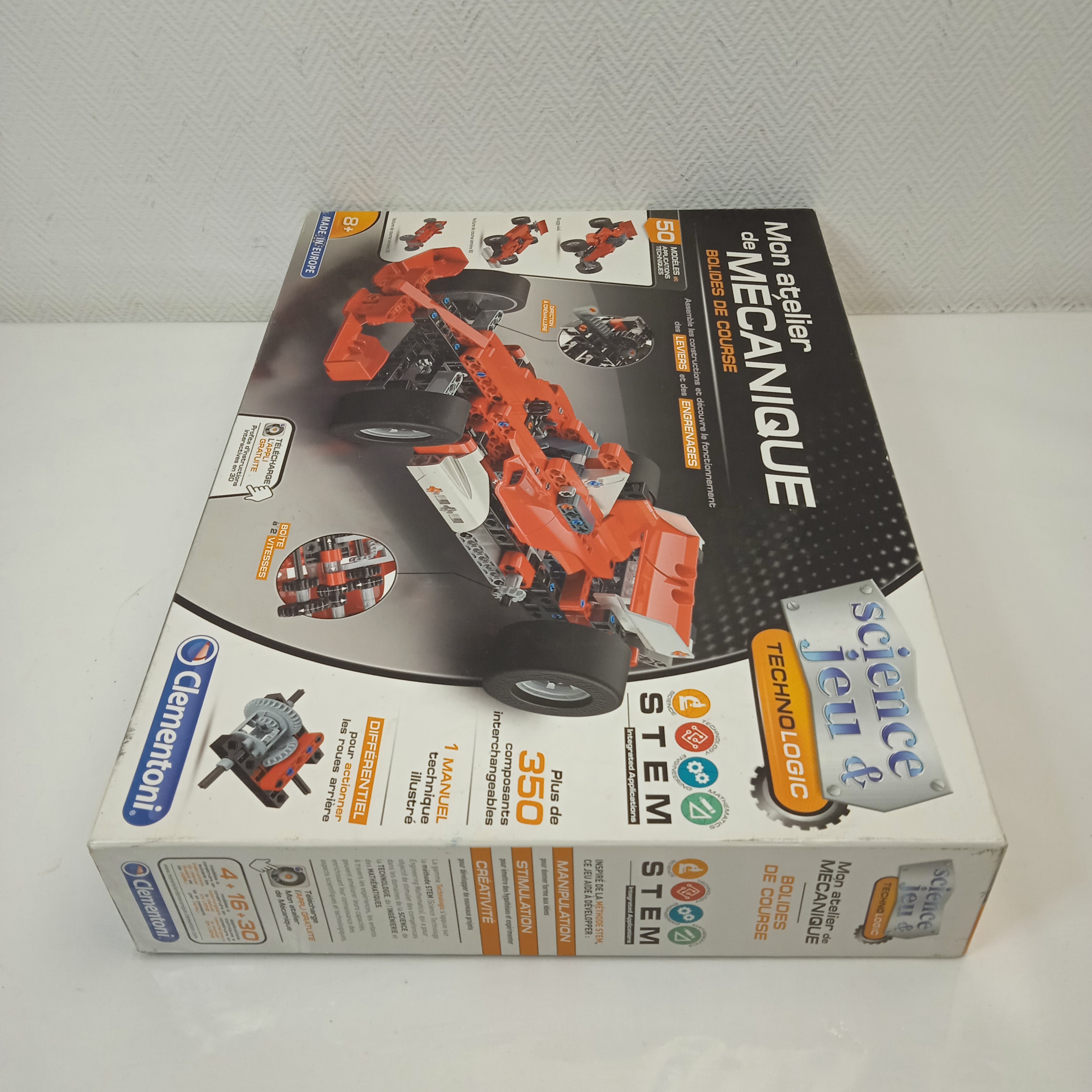 Jouet Clémentoni Mon Atelier Mécanique Bolide de Course Bon état - Vue 5 - 