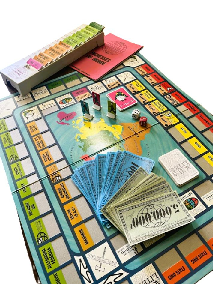 Voir photo 5 de Jeu de société Richesses du Monde. Fernand Nathan, 1975 Jeu de société Richesses du Monde. Fernand Nathan, 1975 Bon état - Vue 5 -