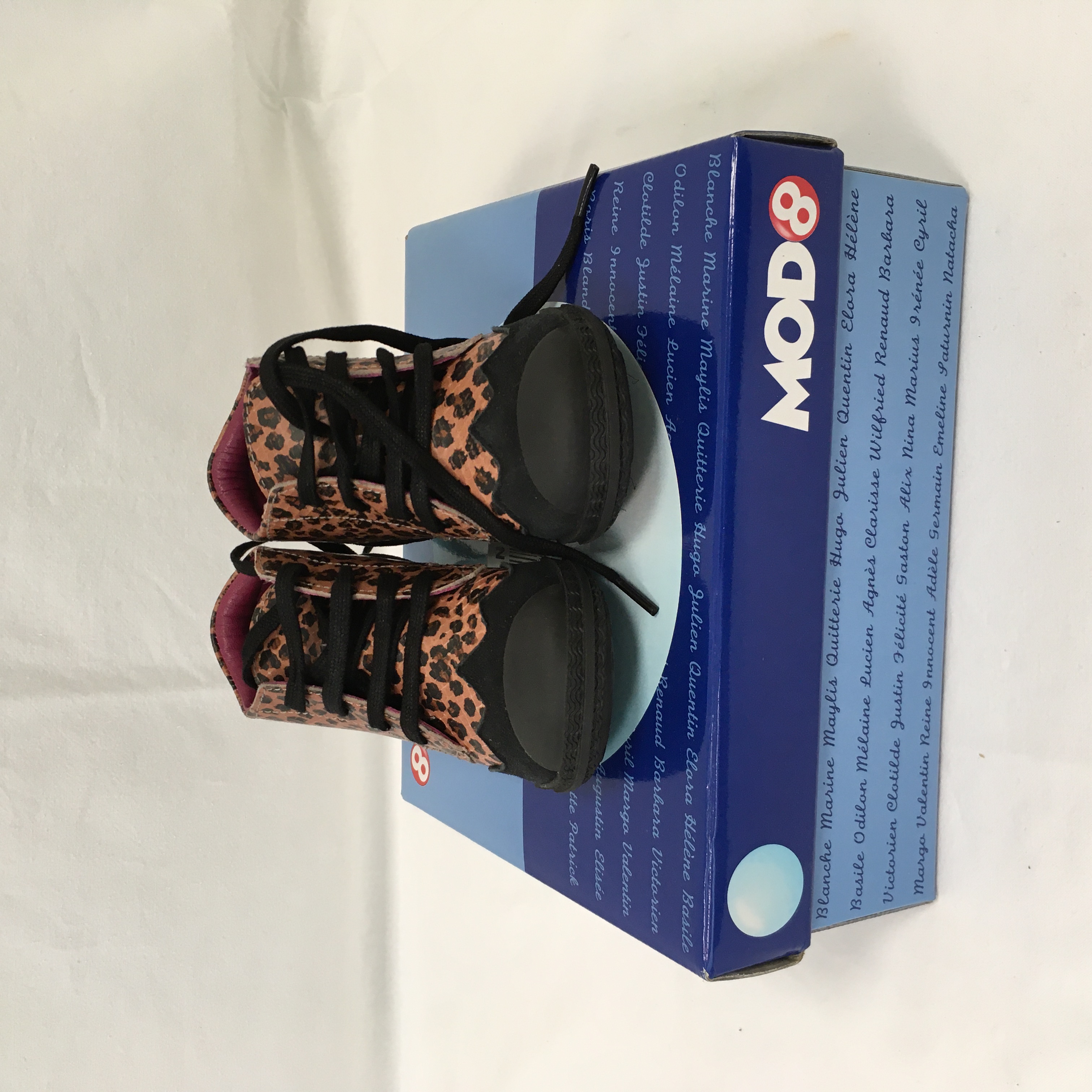 chaussures ENFANT en cuir mod8-P24 Comme neuf - Vue 2 - 