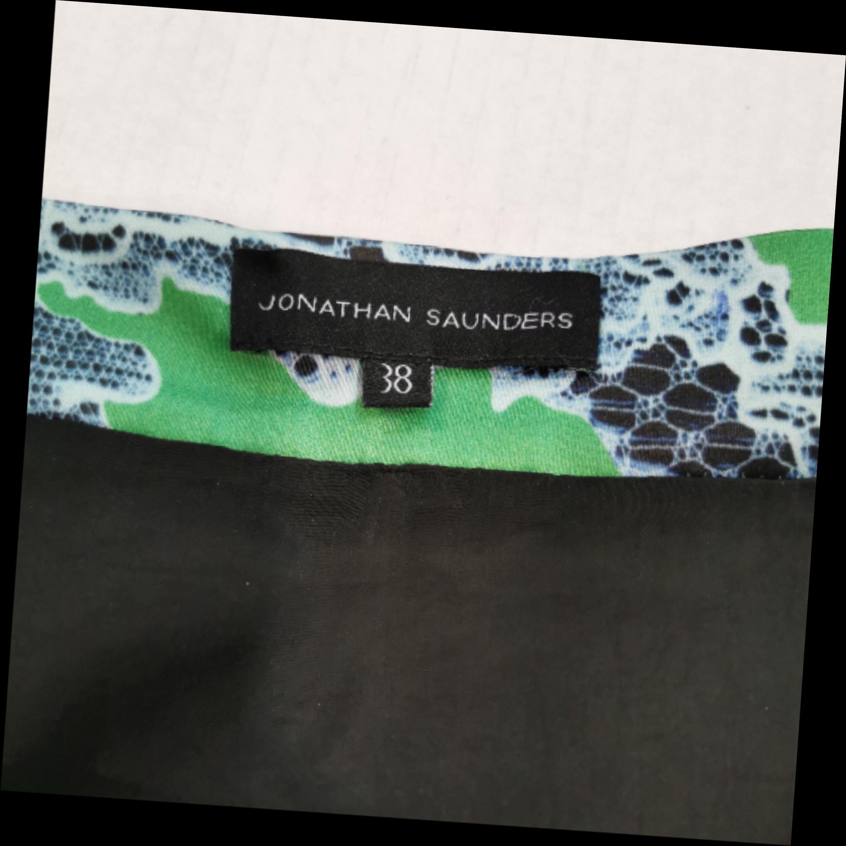 Jupe satinée - Jonathan Saunders - 38 - Bon état - Photo 3