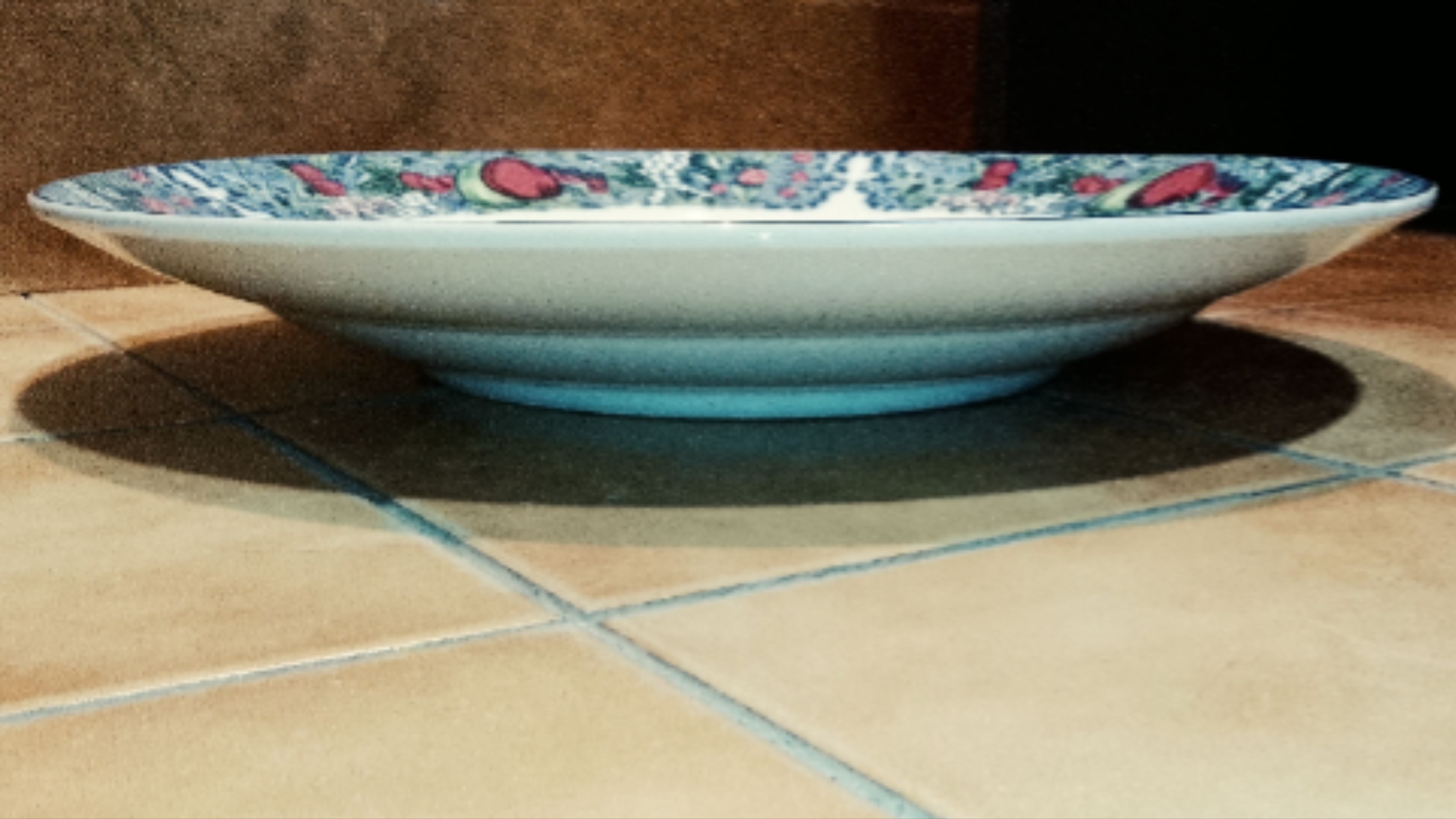 Grand plat rond - 42 cm de diamètre Très bon état - Vue 6 - 