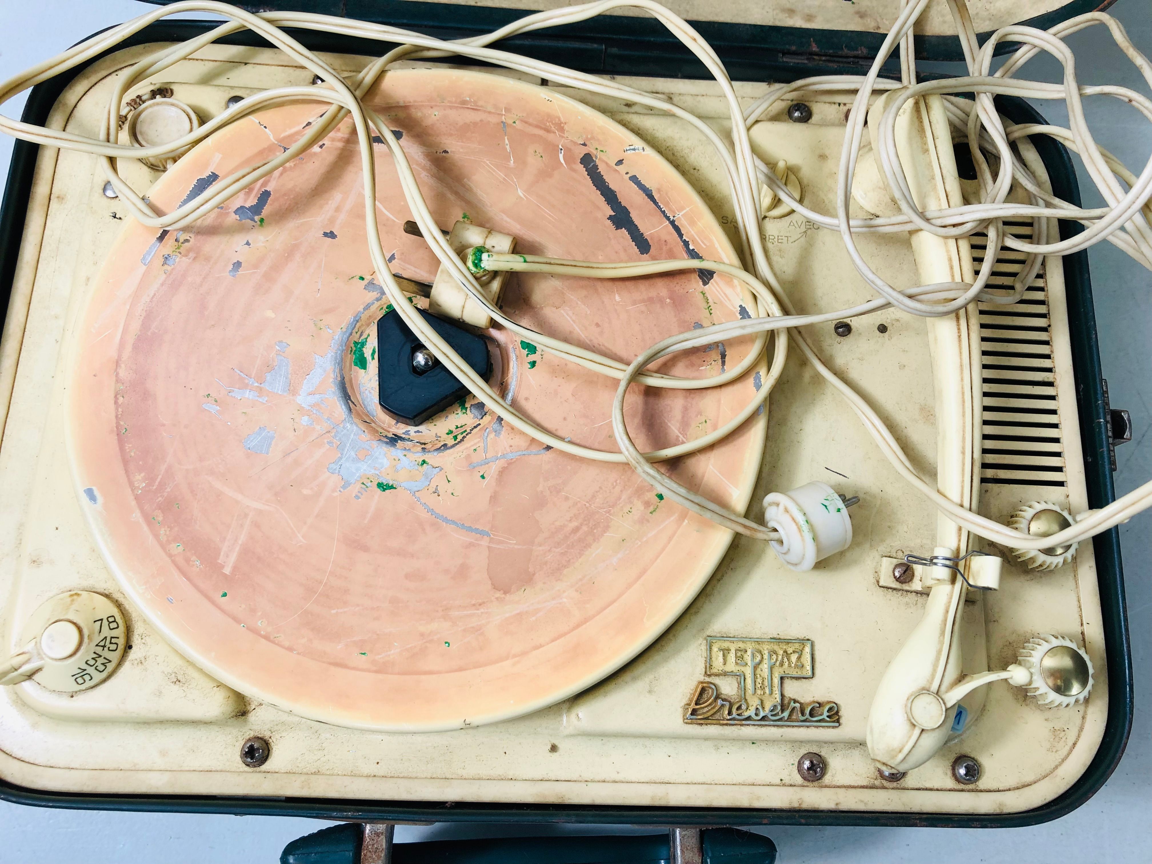 Electrophone TEPPAZ - État correct - Photo 4