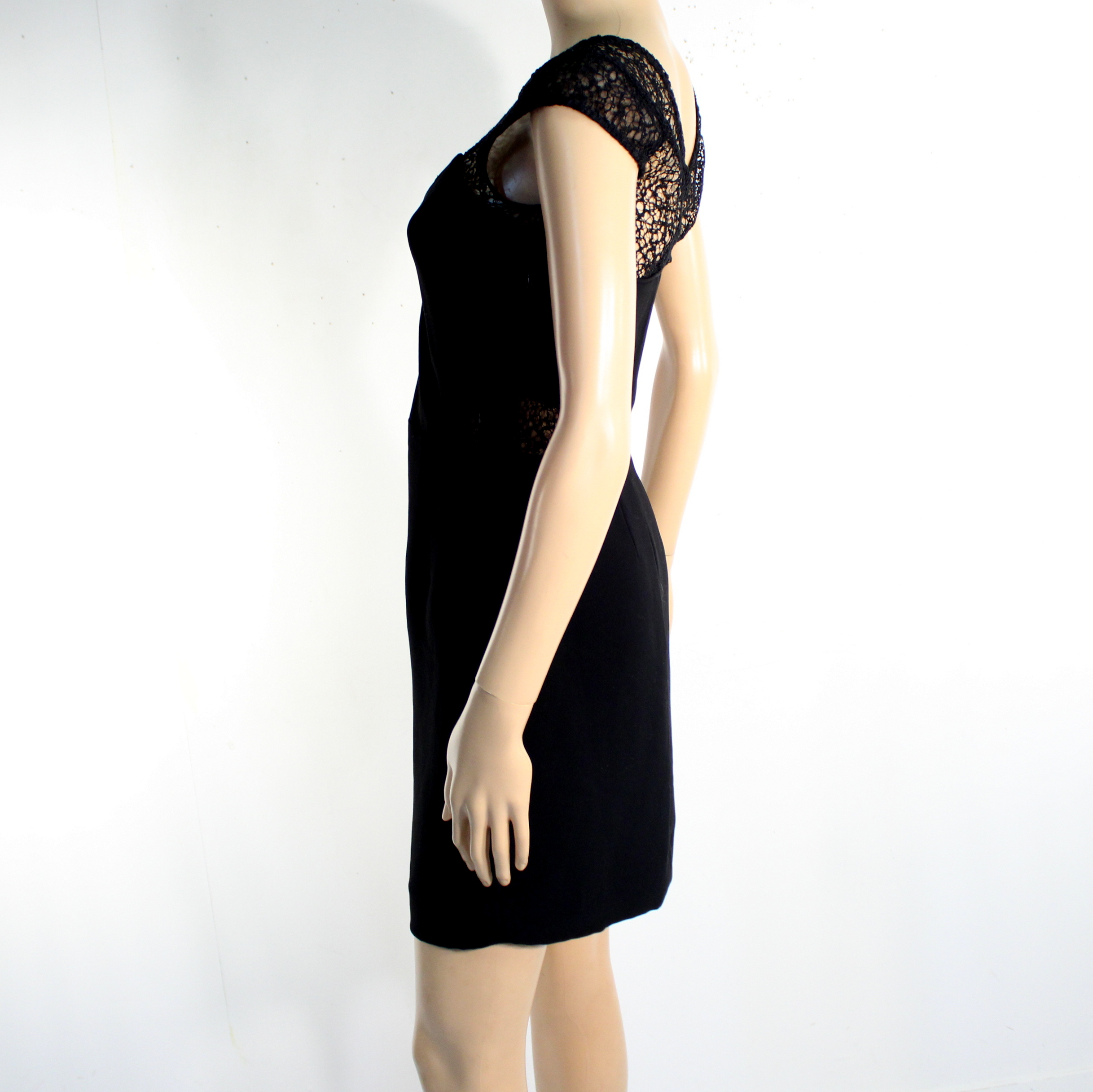Robe Noire & Dentelle THE KOOPLES Taille S Bon état - Vue 5 - 