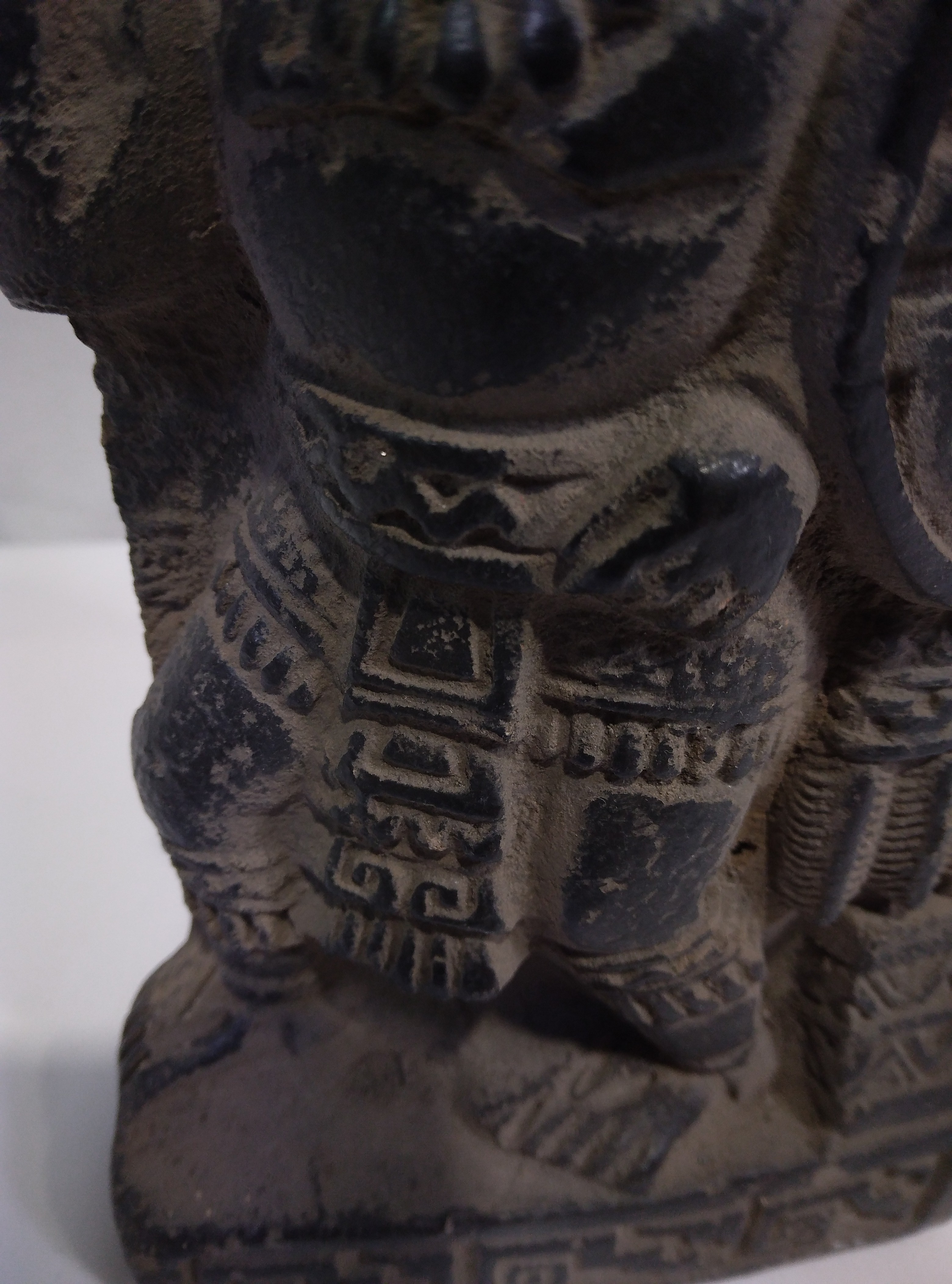 Statuette en céramique de la culture Aztèque du Mexique, Oaxaca Bon état - Vue 7 - 