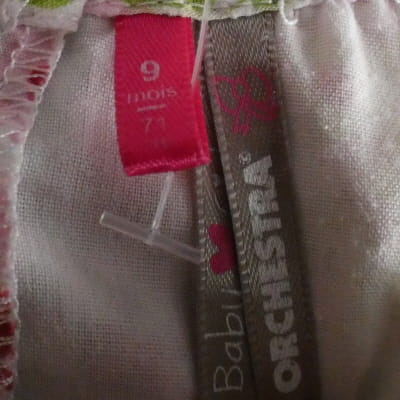 Robe rose imprimée - Fille - ORCHESTRA - Taille 9 Mois - Photo 3