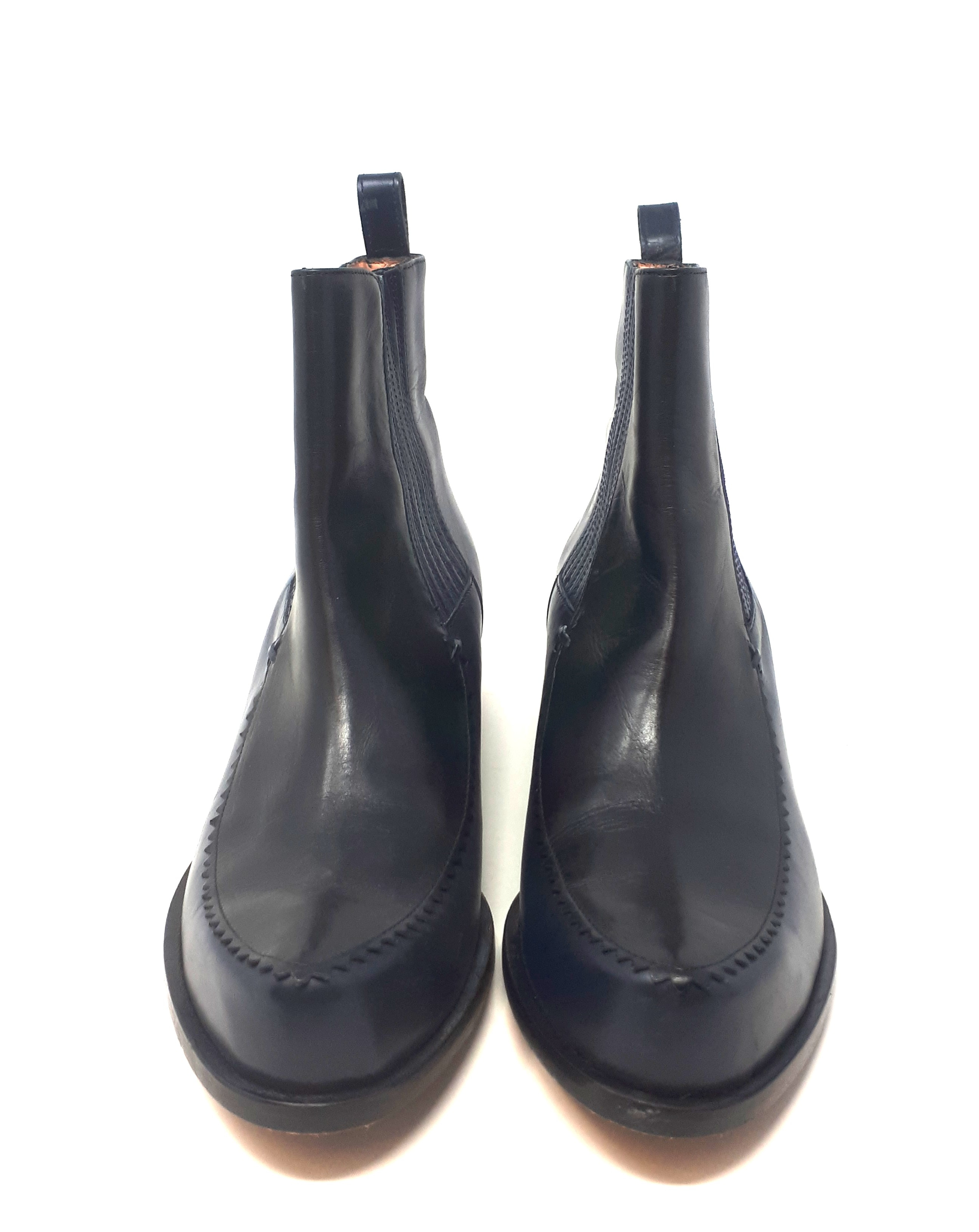 Bottines en cuir Robert Clegerie Paris - Photo 2