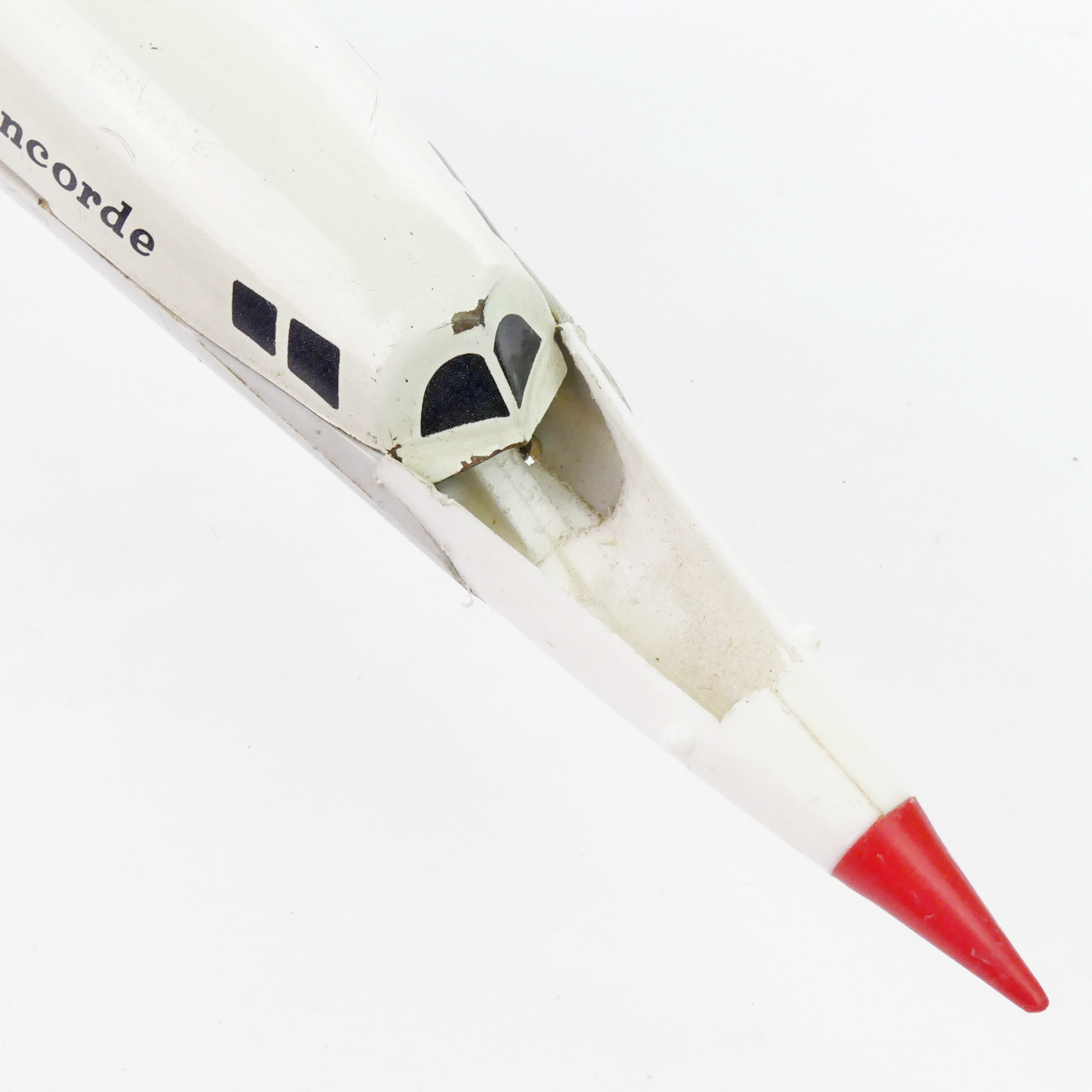 Avion Concorde Jouets Mont Blanc années 70  - Vue 6 - 