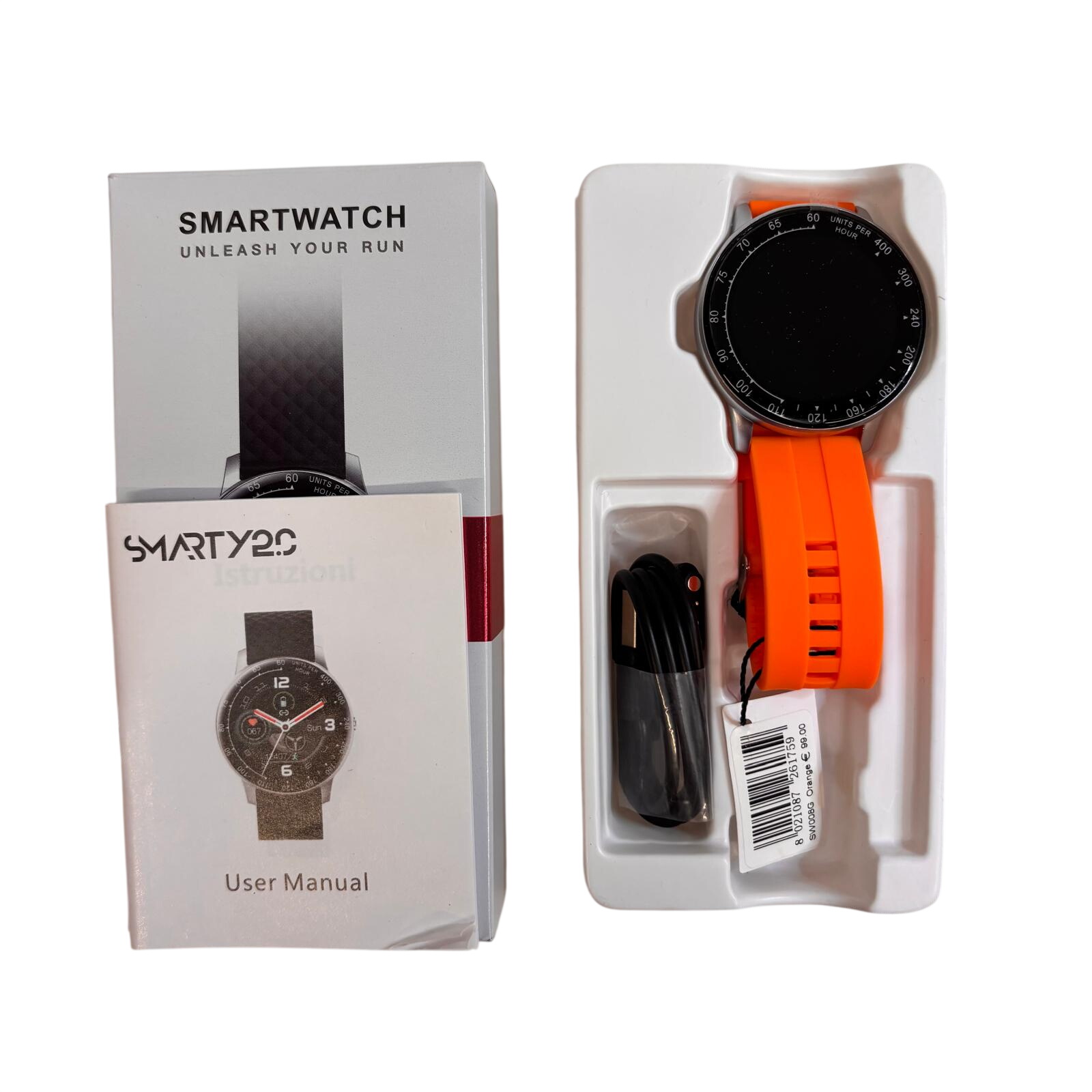 Acheter Montre connectée Smarty 2.0 Warm up - SW008G Orange Très bon état - 35,00 € Montre connectée Smarty 2.0 Warm up - SW008G Orange Très bon état - reconditionné disponible sur Label Emmaüs