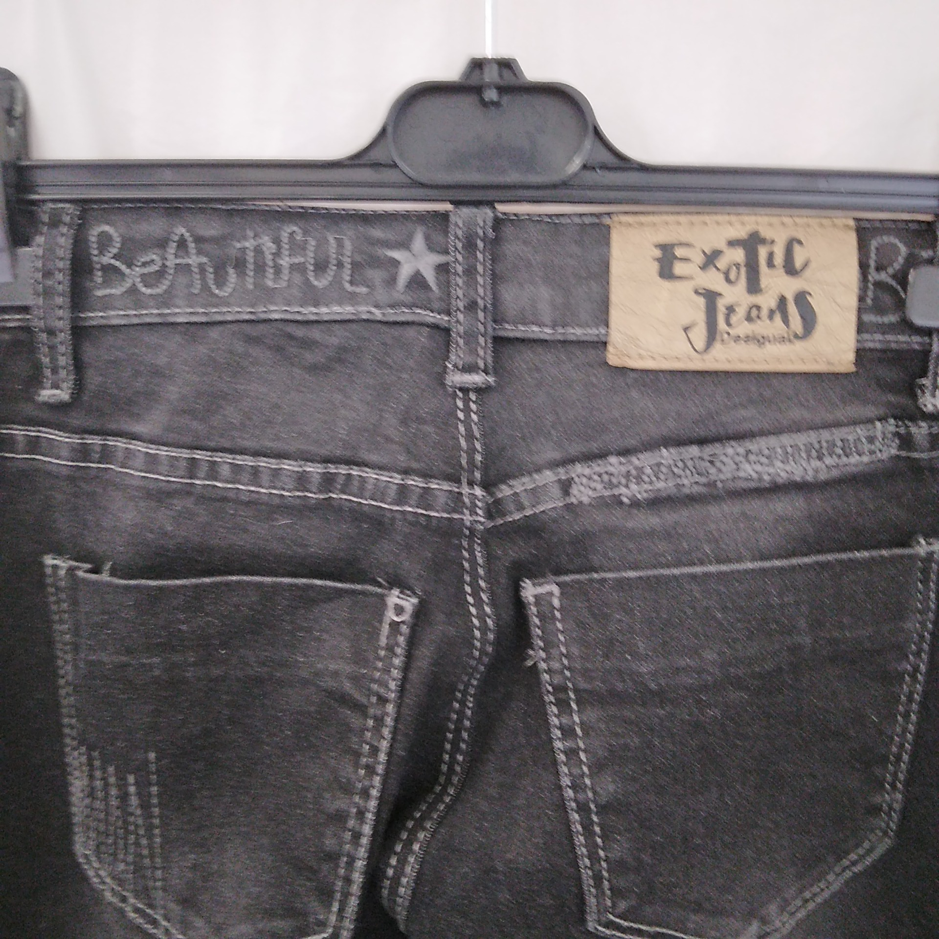 Jeans customisé, Desigual - 38 Comme neuf - Vue 6 - 