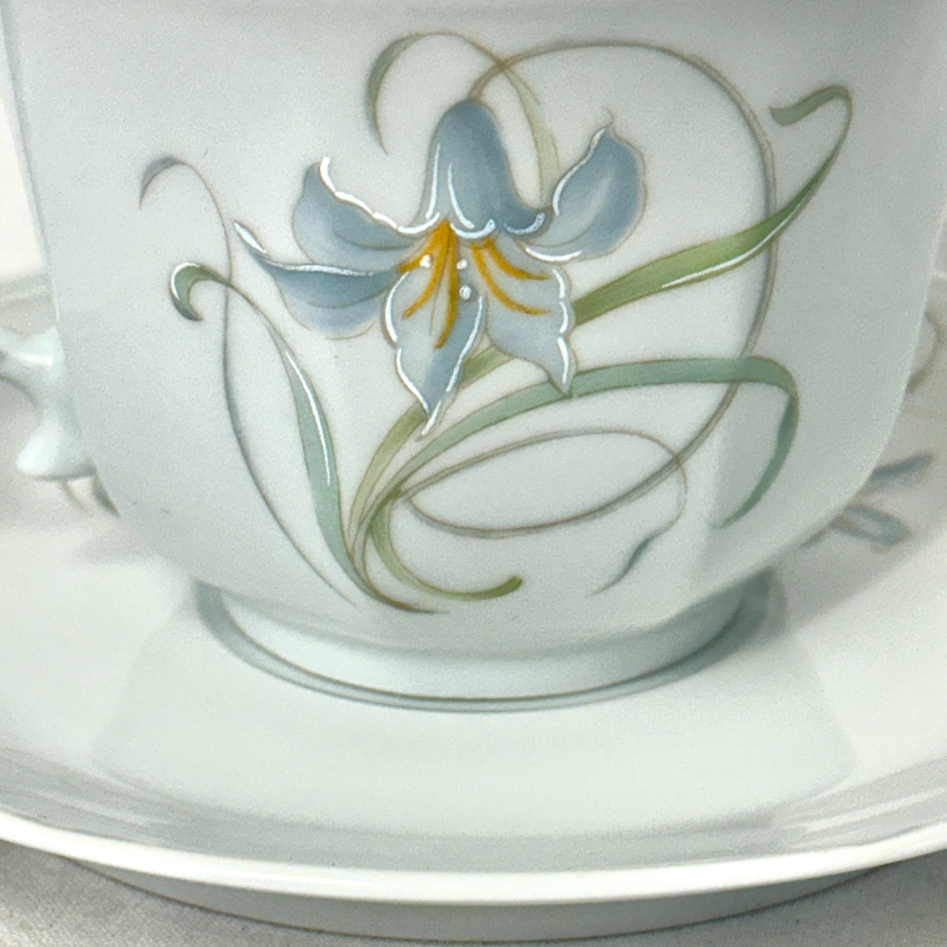 Tasse Expresso Personnalisée Lettre H En Faïence - Avec Sous-tasse - Hauteur 4,5 Cm, Diamètre 5,5 Cm - Idée Cadeau Originale