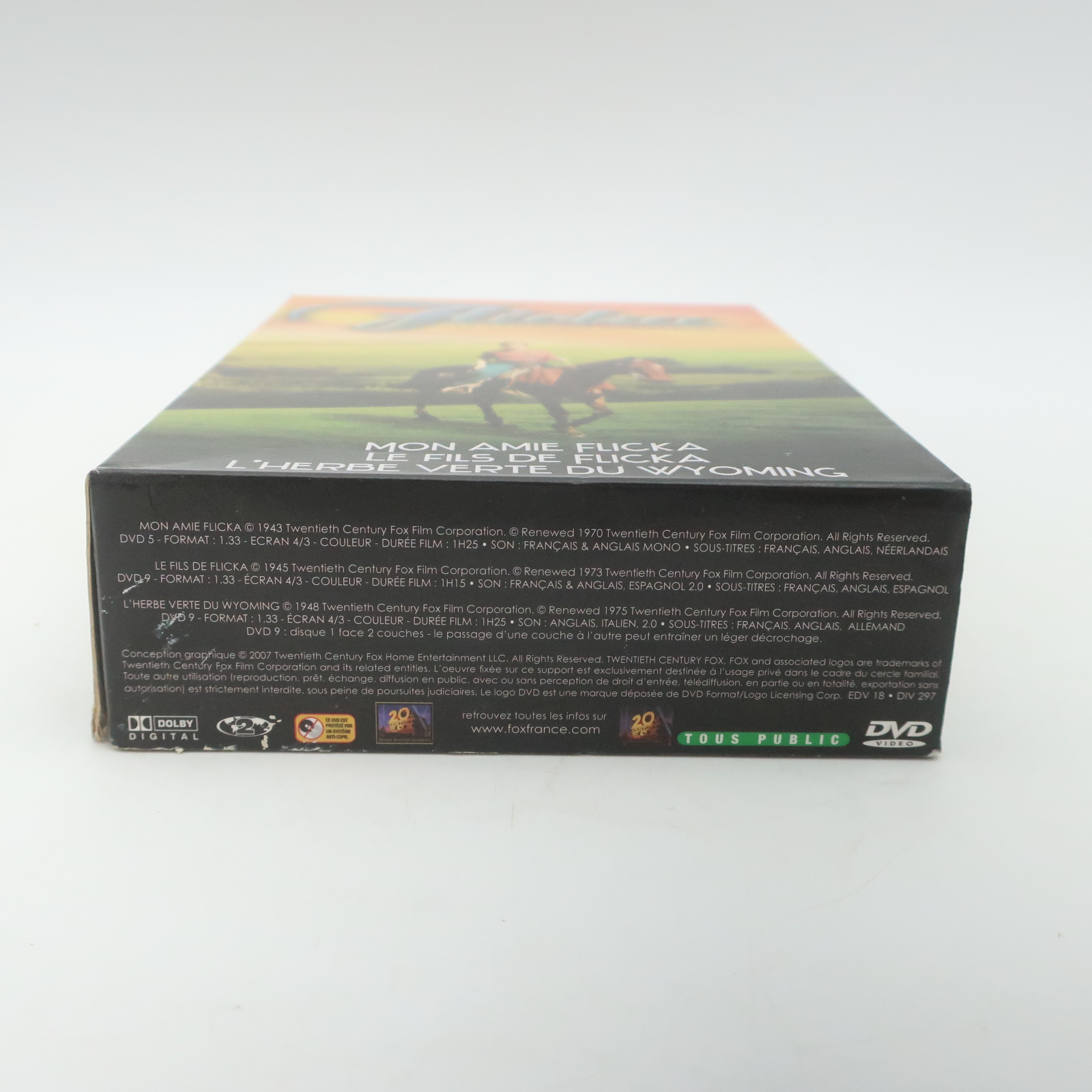 Coffret triple DVD " Flicka " l intégrale 1943/2007  - Vue 8 - 