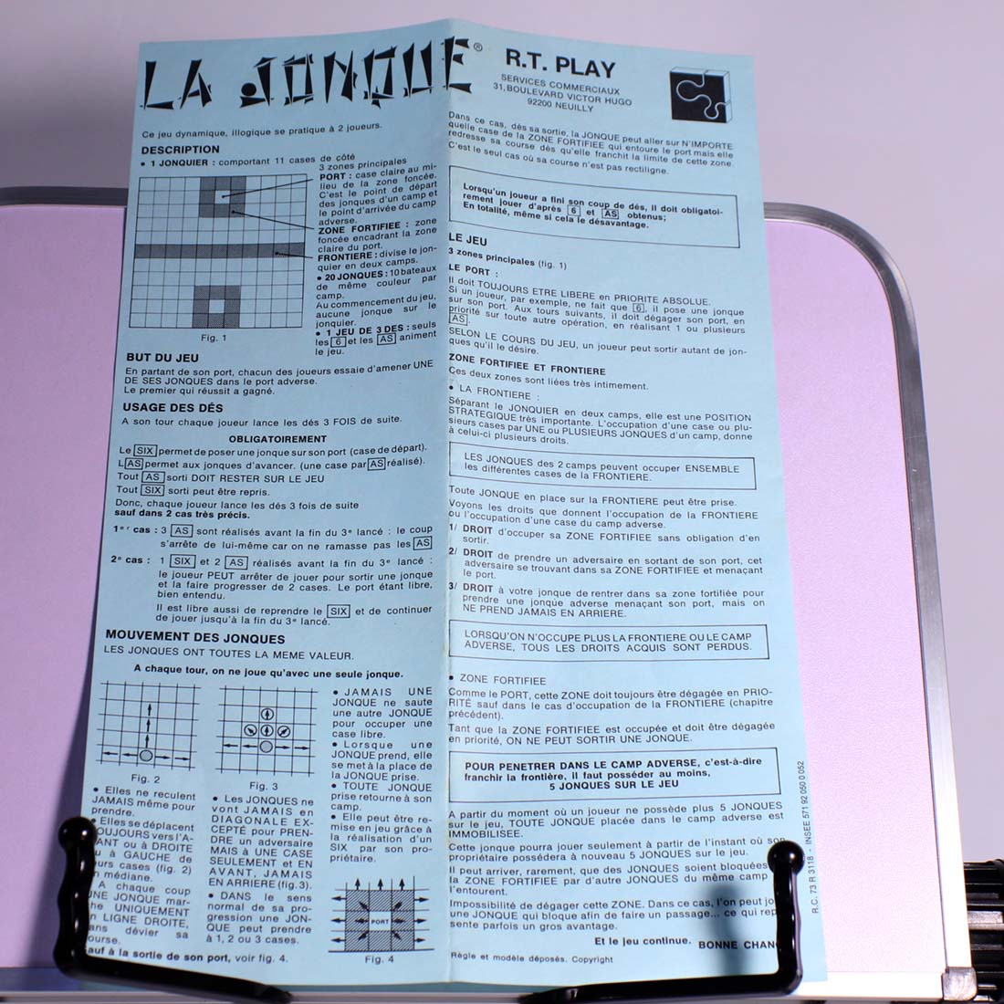 Voir photo 4 de Jeu "la jonque" 2 joueurs Jeu "la jonque" 2 joueurs Très bon état - Vue 4 -
