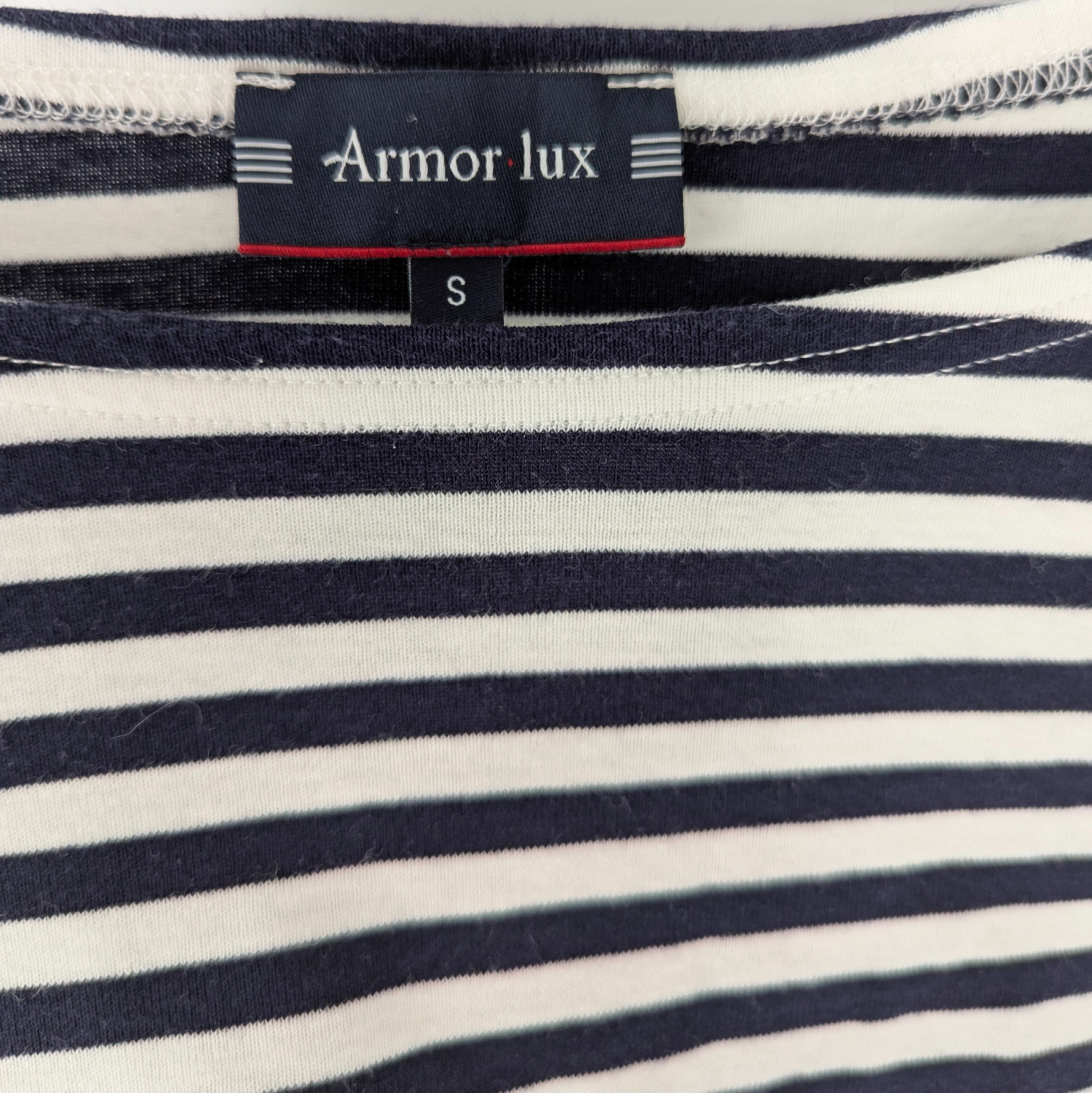 T-Shirt ARMOR LUX T. S manches longues rayé marine - Photo 3