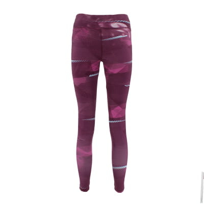 Legging sport violet imprimé - femme - Crivit - taille L - Photo 1