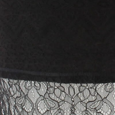 Jupe noire en dentelle - Femme - Etam - Taille 36 - Photo 3