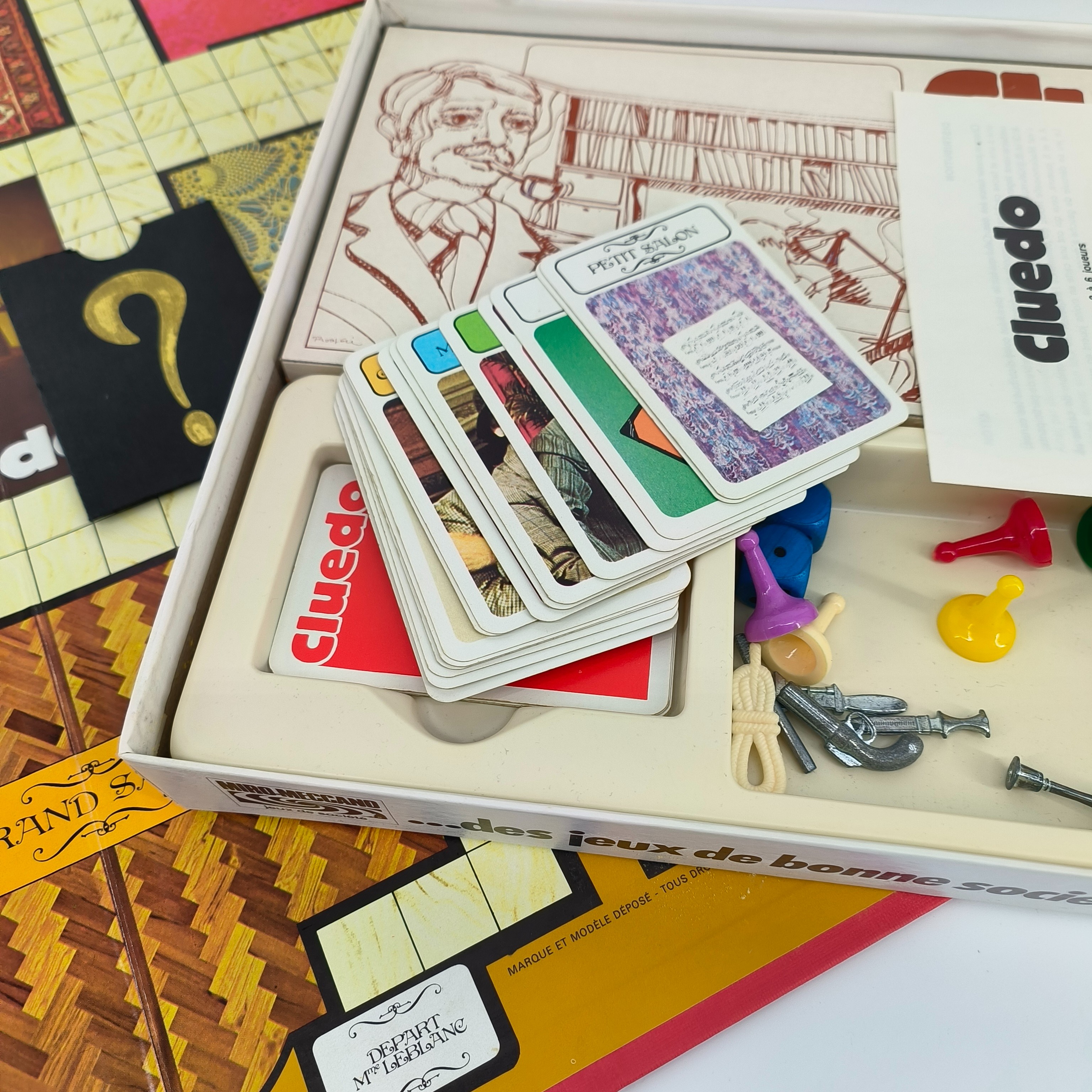 Jeu de société-Cluedo-Miro-Meccano- édition 1974- à partir de 8 ans Très bon état - Vue 4 - 