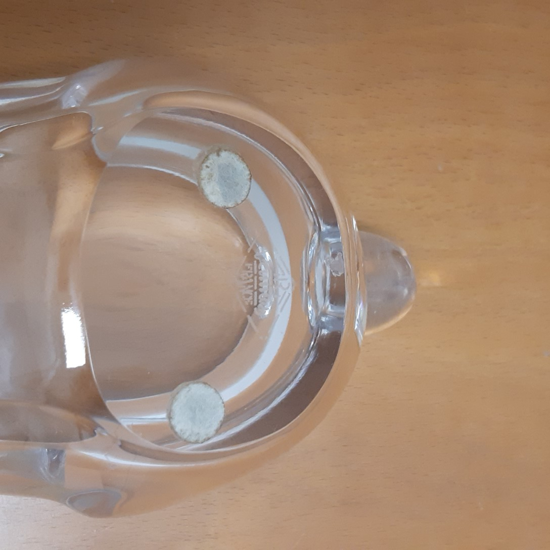 Vide-poche cristal d'art vannes de France en forme de chien - Photo 5