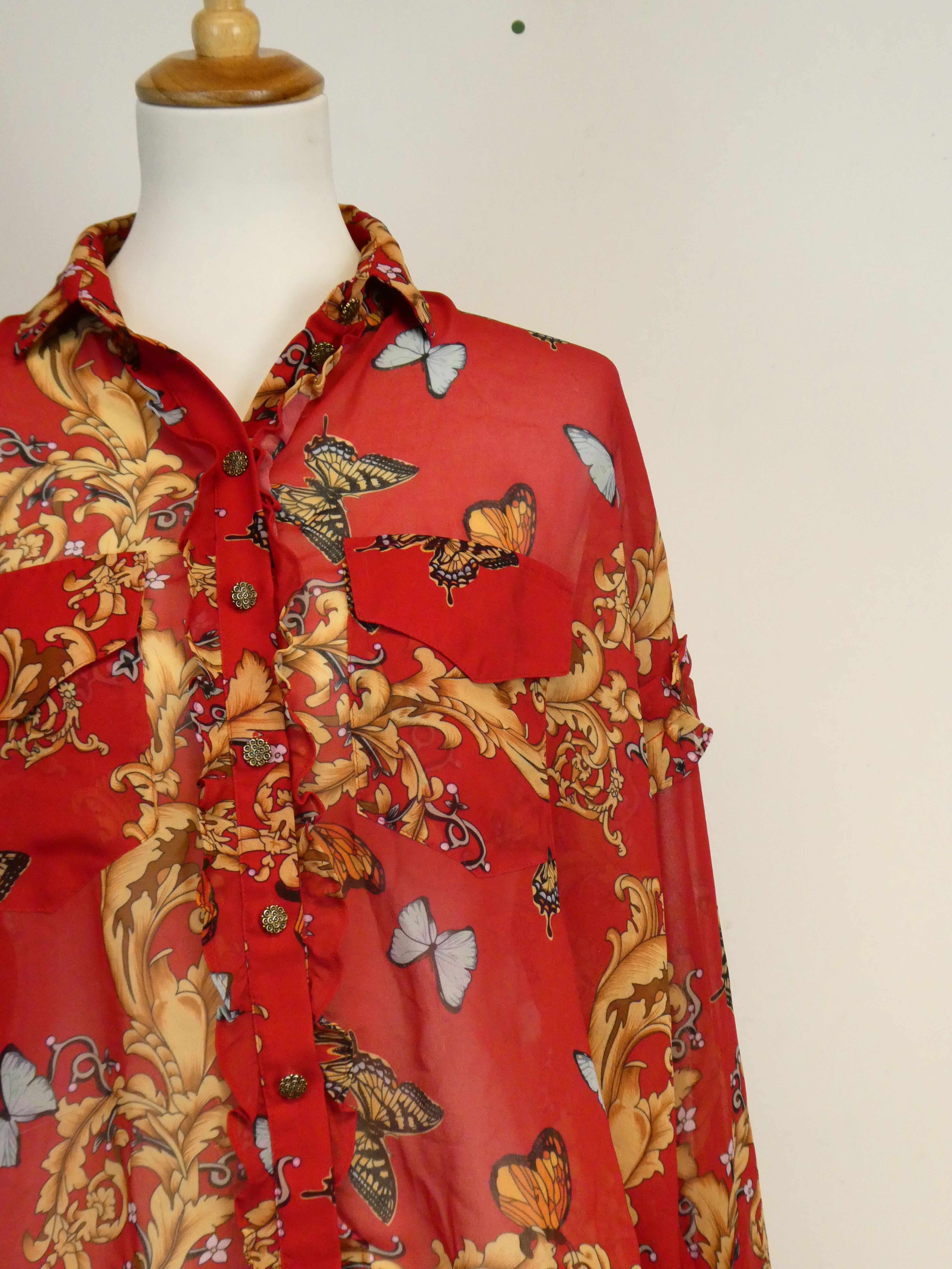 The Kooples chemise ample et légère à motif - Taille XS - Photo 12