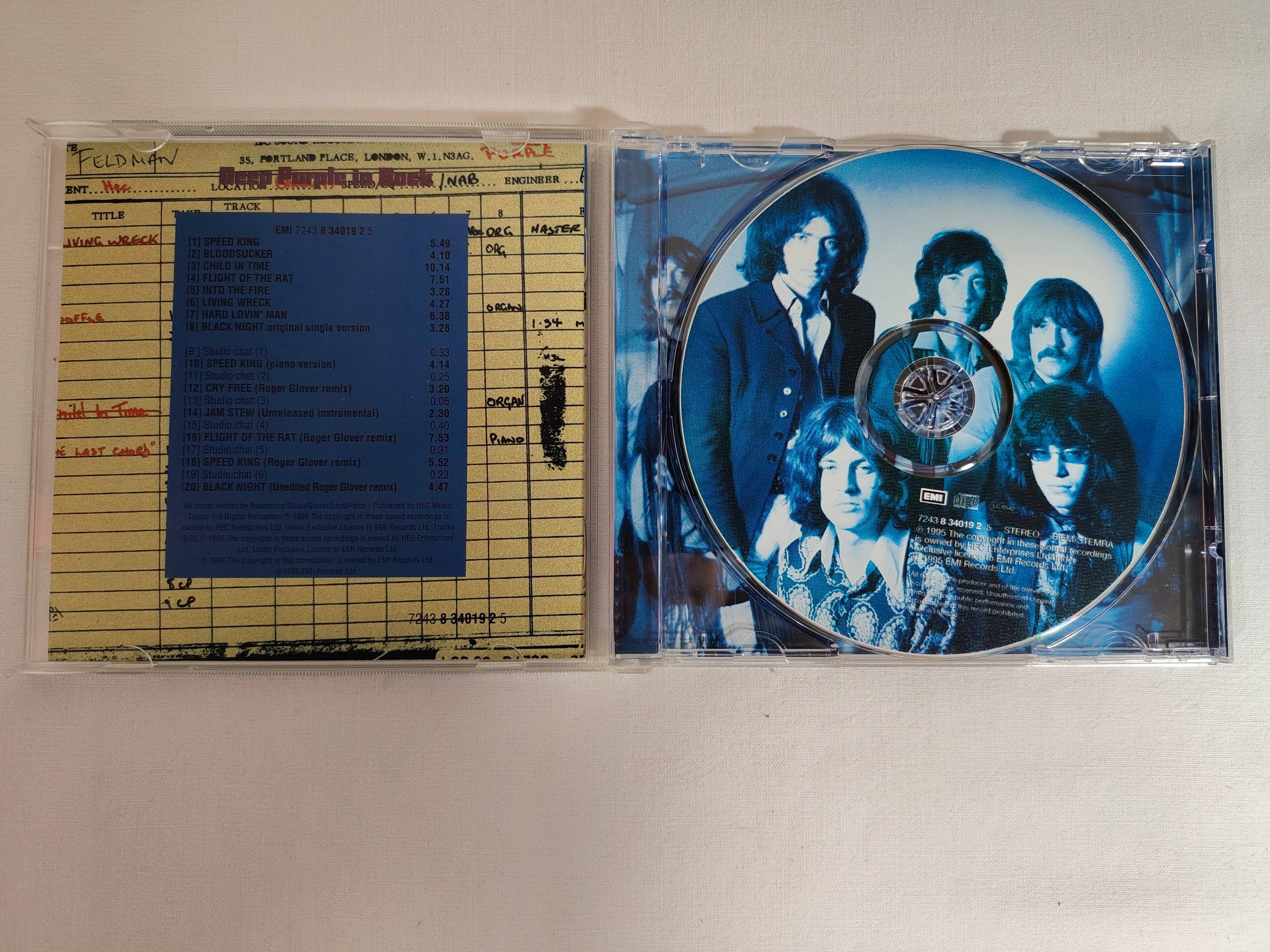 CD Deep Purple in Rock Anniversary Edition  - Vue 3 - 
