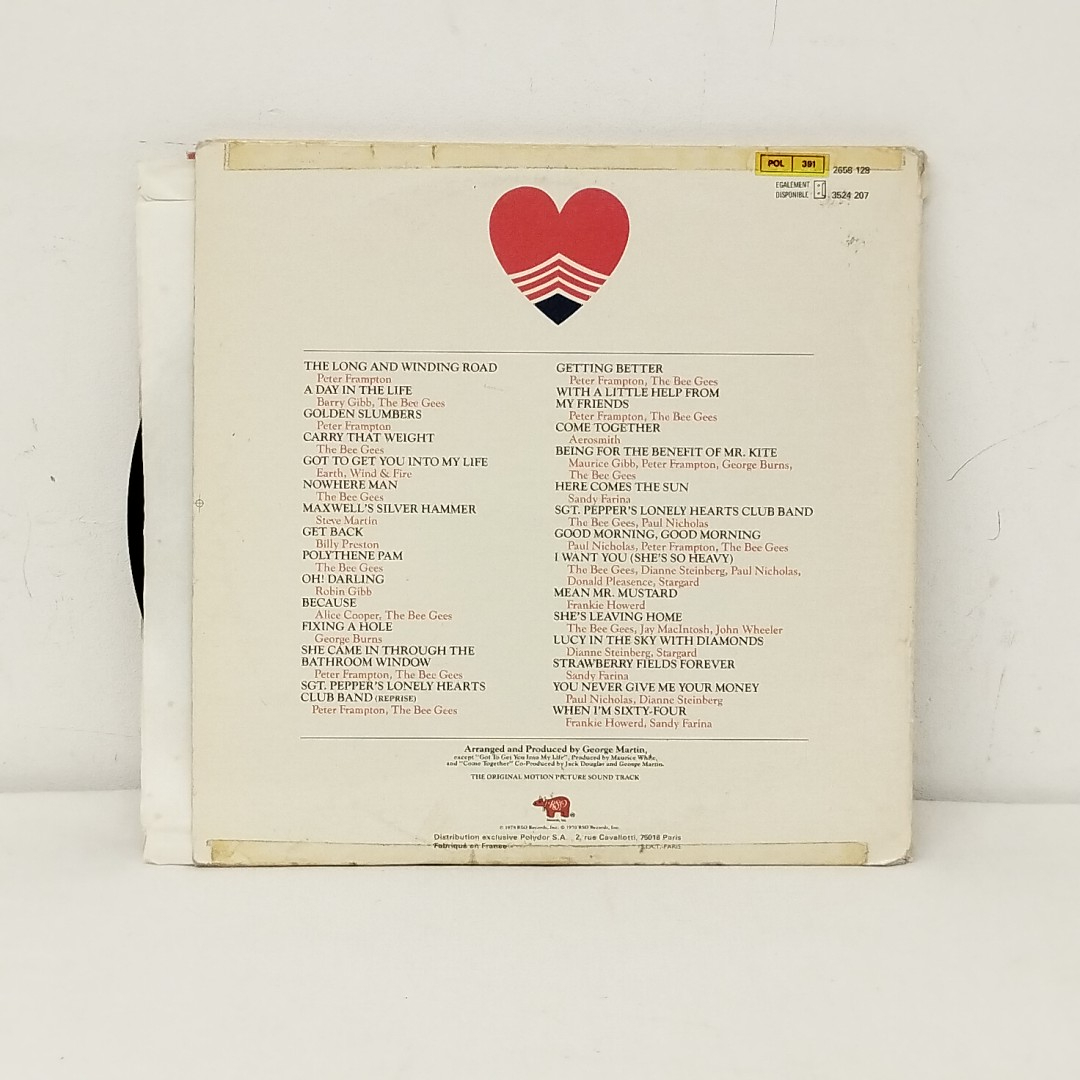 Album The bee gees " sgt.pepper's lonely hearts club band" en double disque vinyle 33t made in France - Bon état - Photo 3