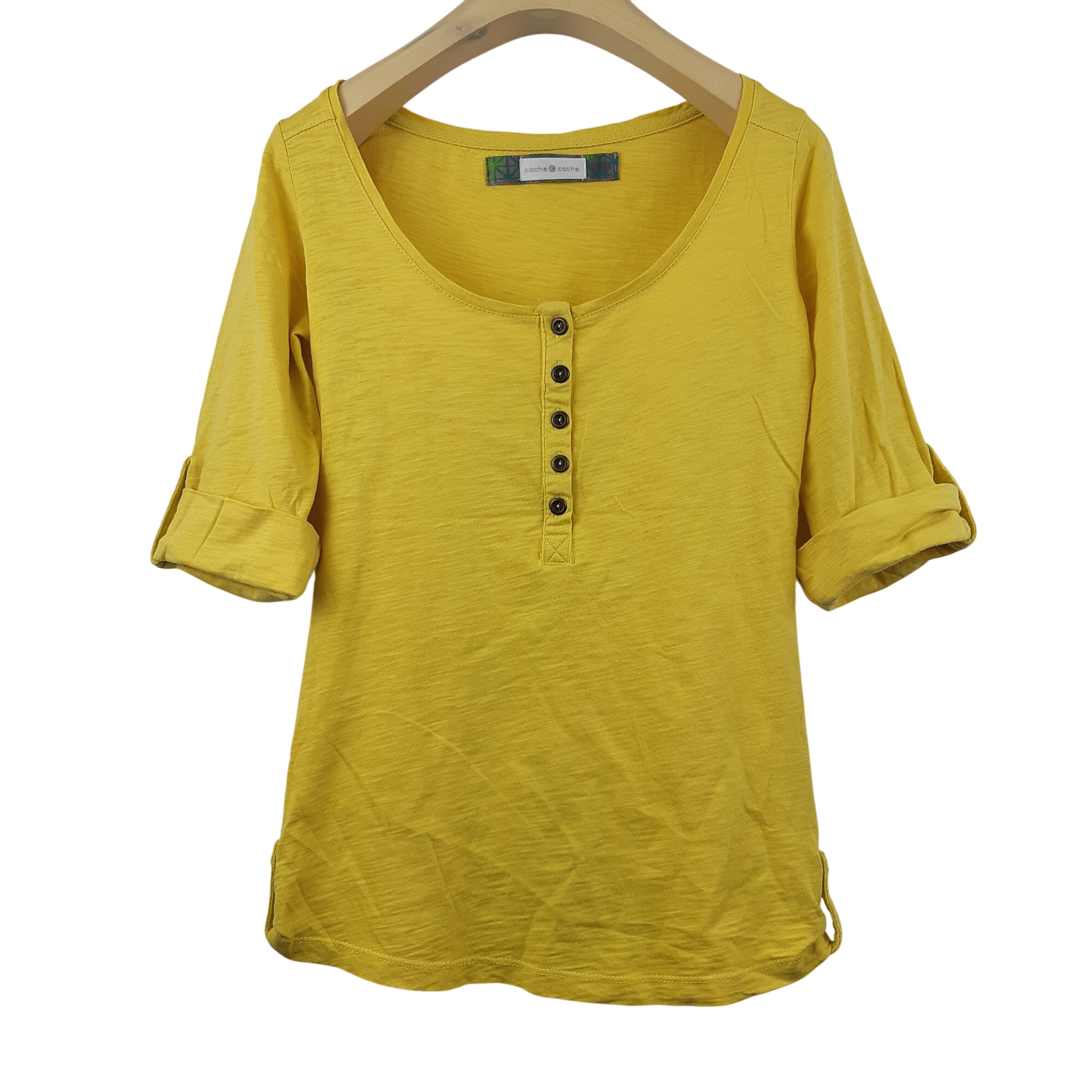 Pull - 100% coton - taille 1/38 (estime) - cache cache - Modalova