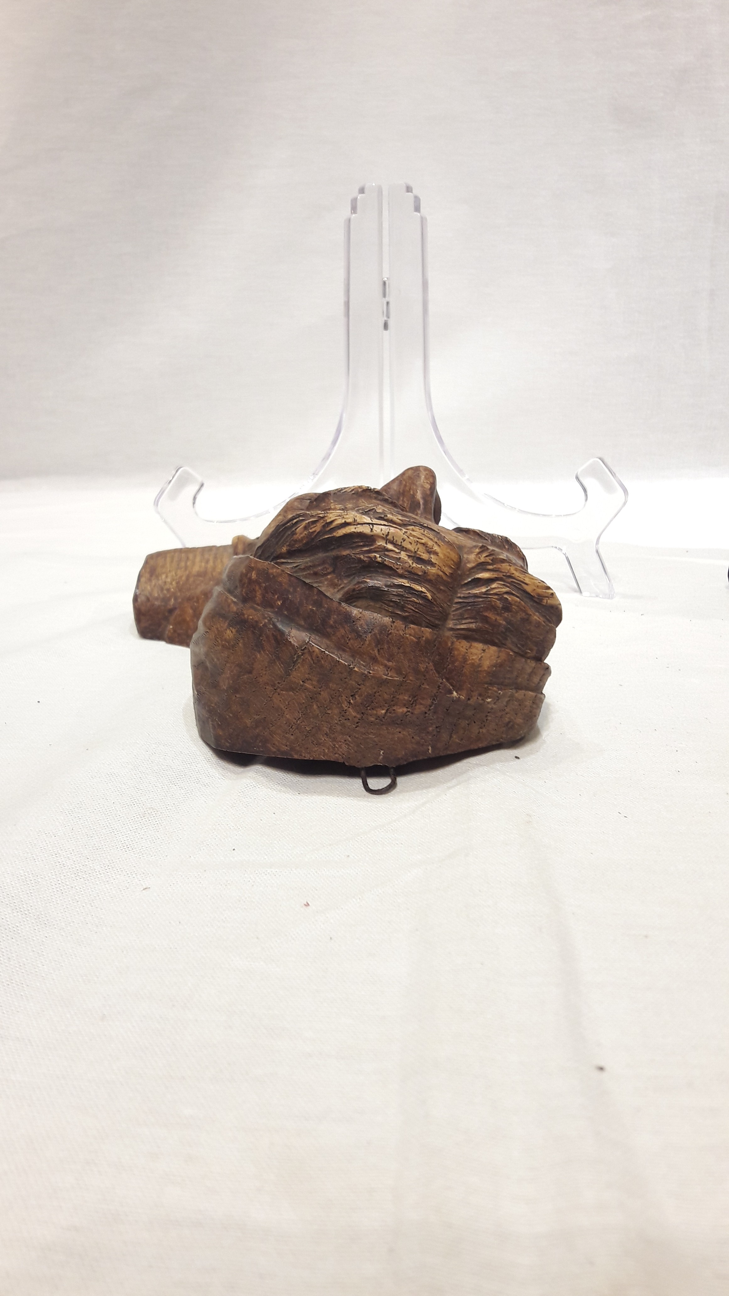 Décoration en bois d'un pêcheur et d'une vieille dame - Photo 10