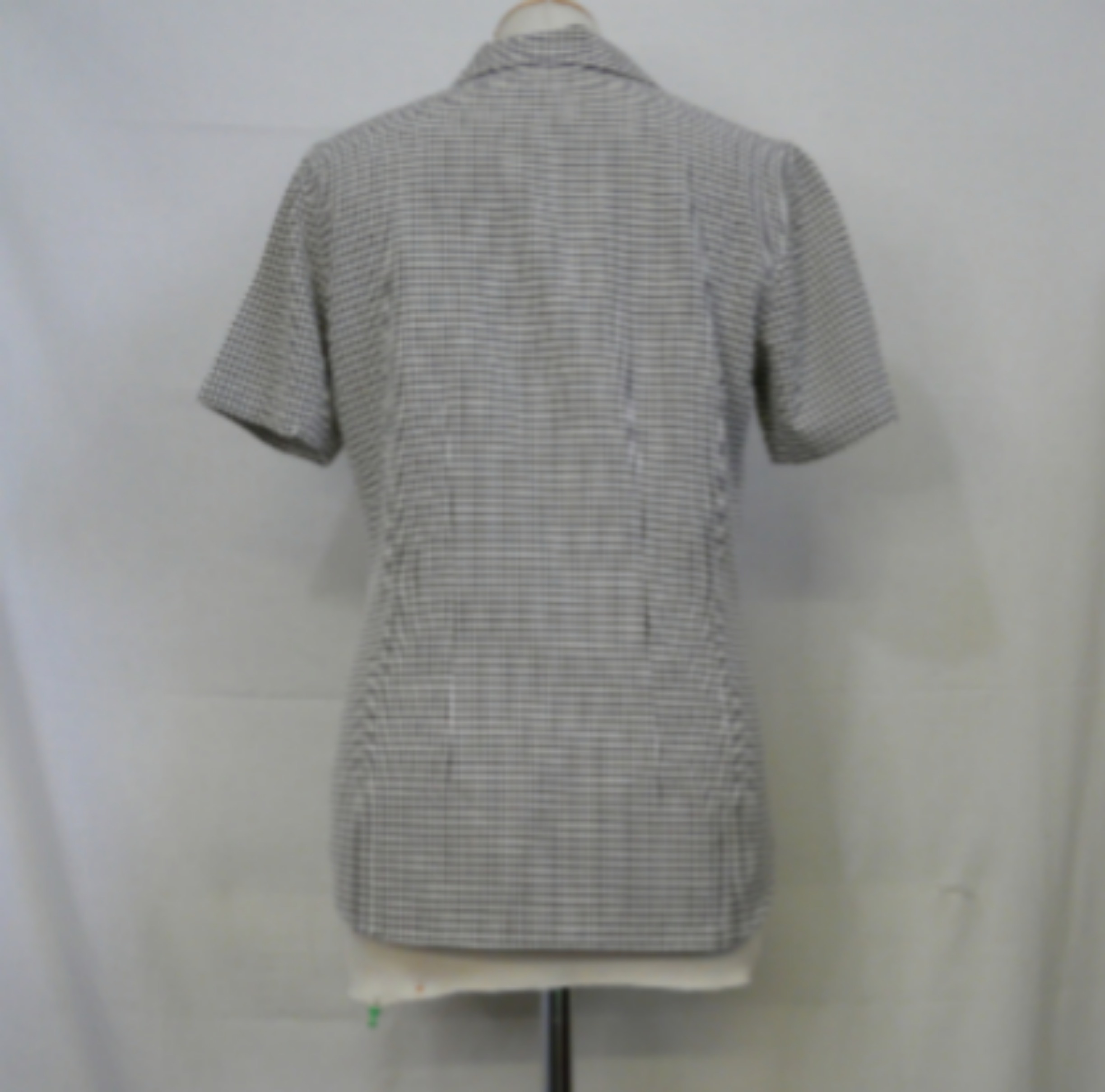 HF71 - Chemisier vintage à carreaux - Gerard Darel - Taille 40 Très bon état - Vue 2 - 
