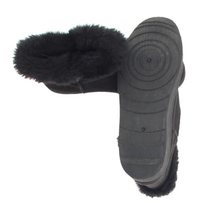 Bottines noires aspect daim - Femme - CREEKS - Pointure 36 - Photo 2
