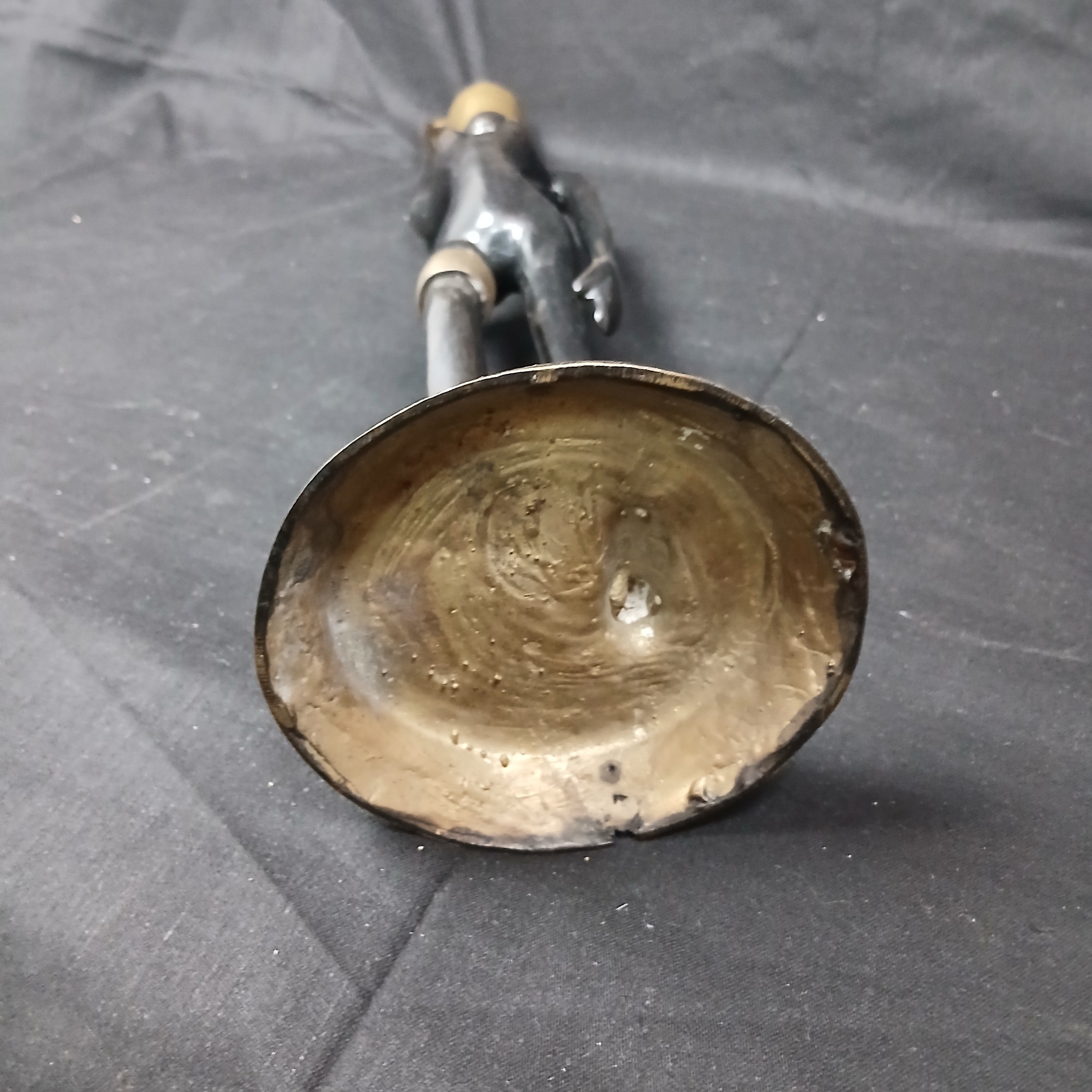 Belle statue porteuse d eau africaine en bronze - Photo 8