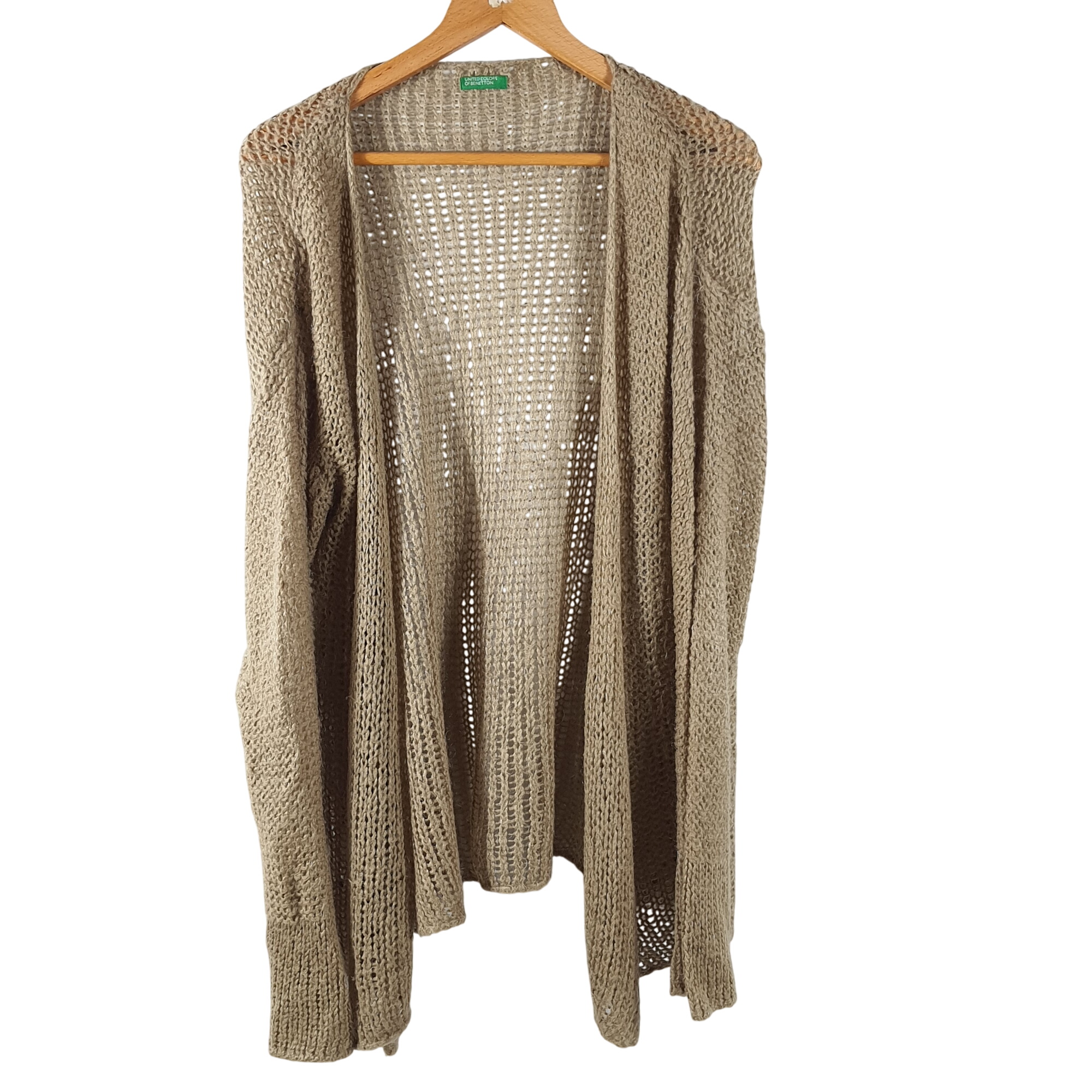 Acheter Gilet ajouré à manches longues beige - United colors of Benetton - 44 (estimé) - 13,00 € Gilet ajouré à manches longues beige - United colors of Benetton - 44 (estimé) - reconditionné disponible sur Label Emmaüs