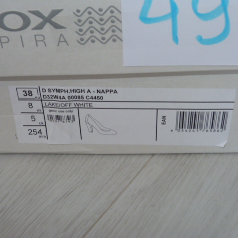 Geox D Symph.High A, Escarpins femme Taille 38 Cuir Neuf Comme neuf - Vue 8 - 