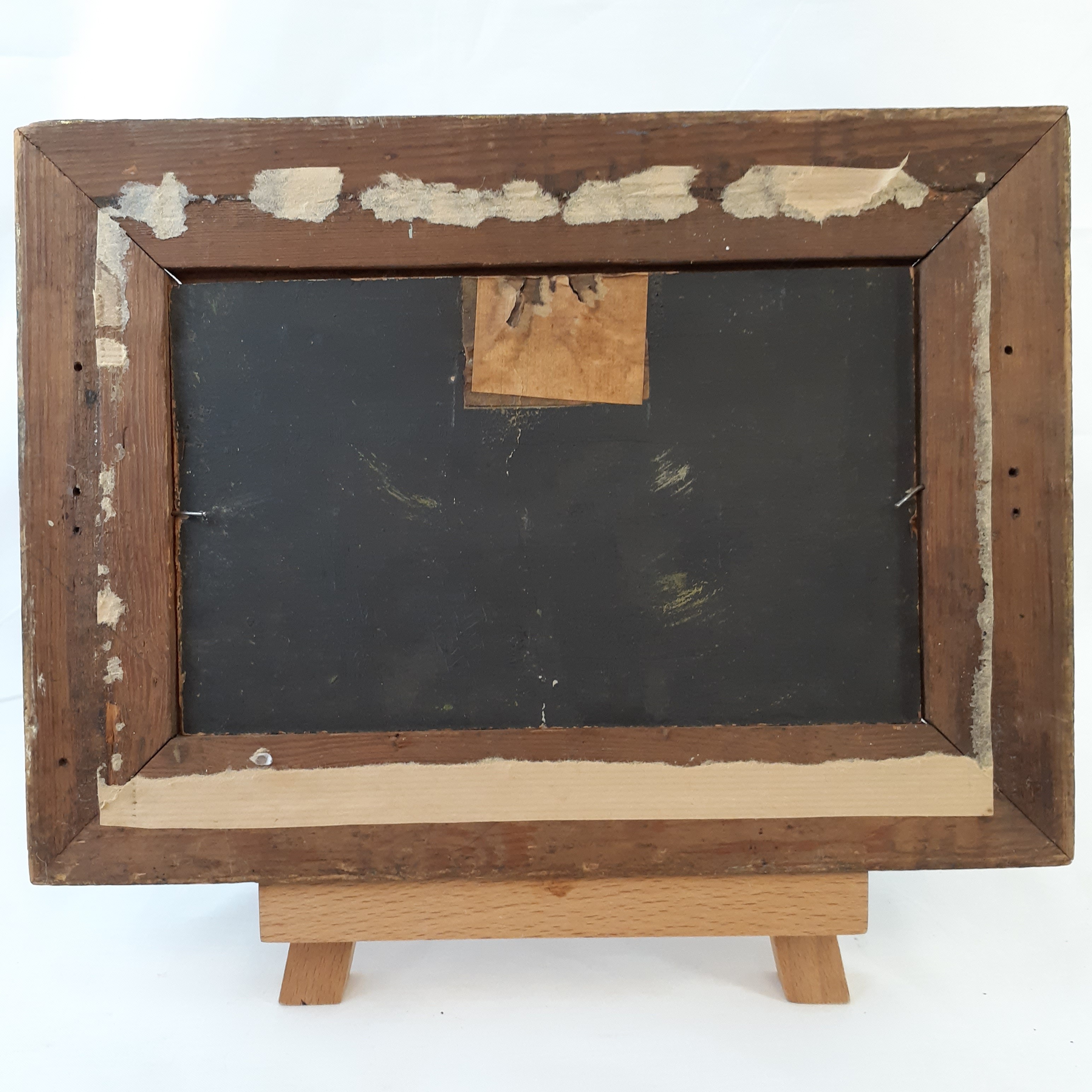 Voir photo 7 de Peinture sur panneau de particules M.Jacobs Peinture sur panneau de particules M.Jacobs Bon état - Vue 7 -