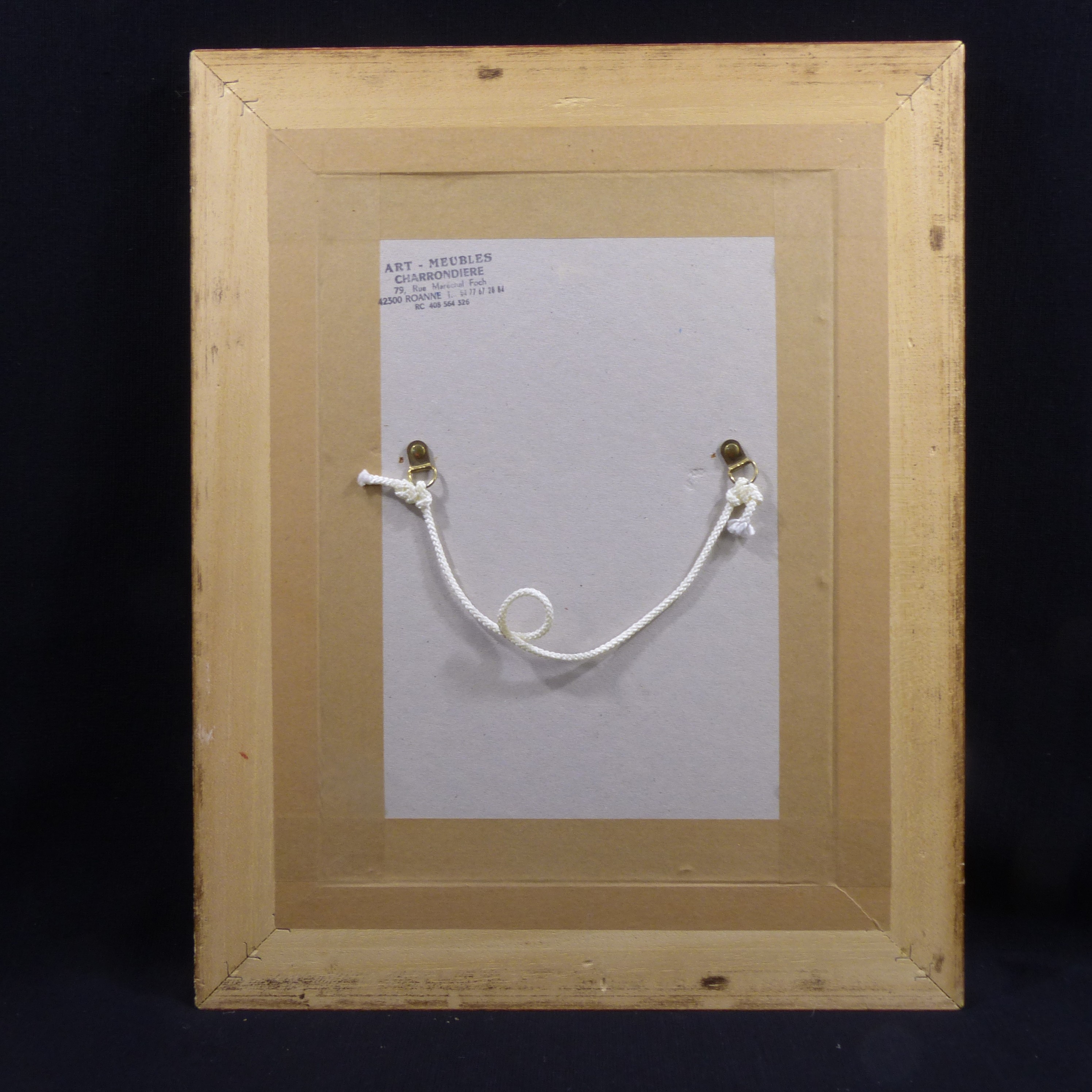 Peinture sur isorel 