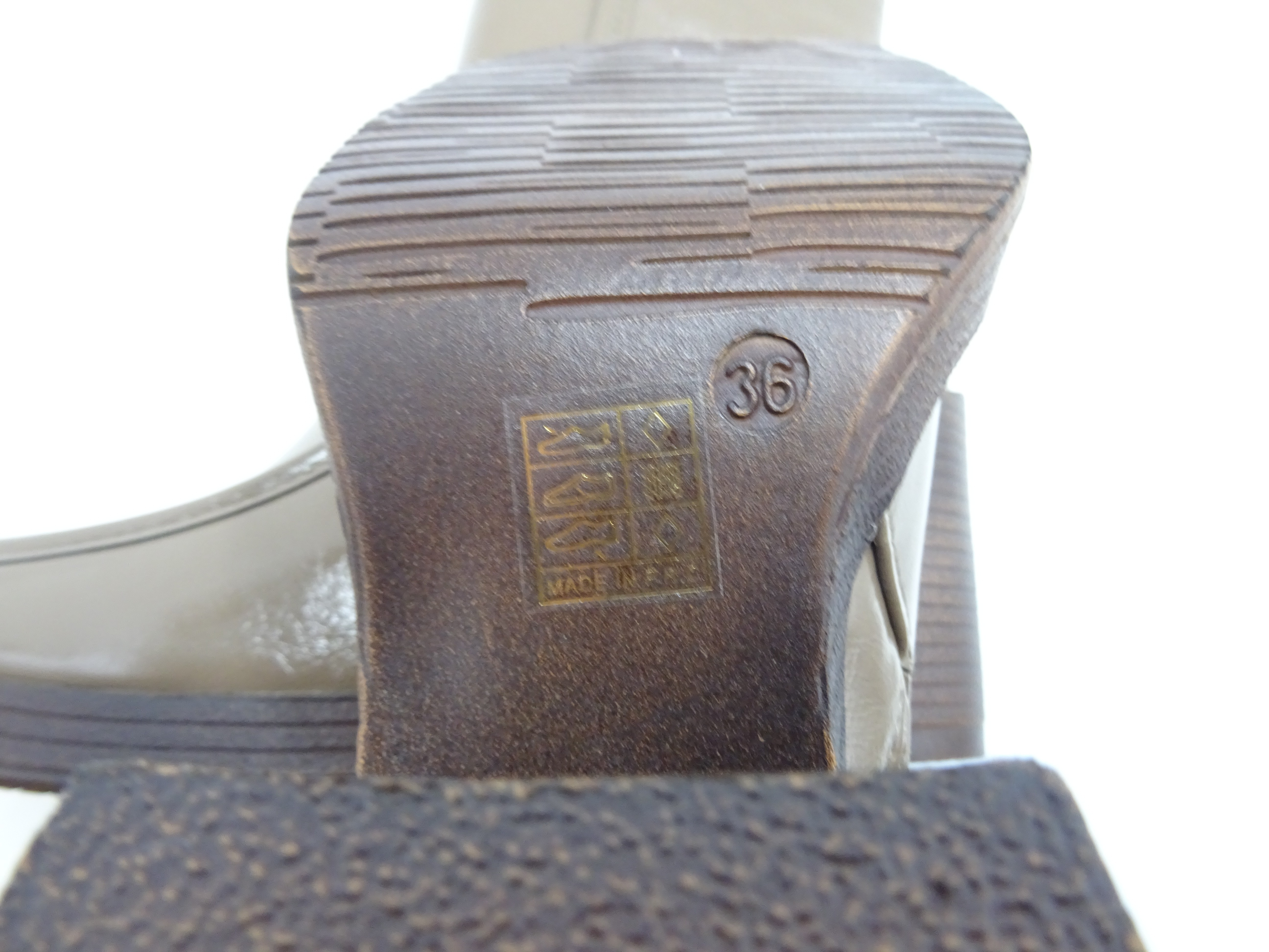 Paire de bottine femme beige " Me CINK-ME " pointure 36  - Vue 5 - 