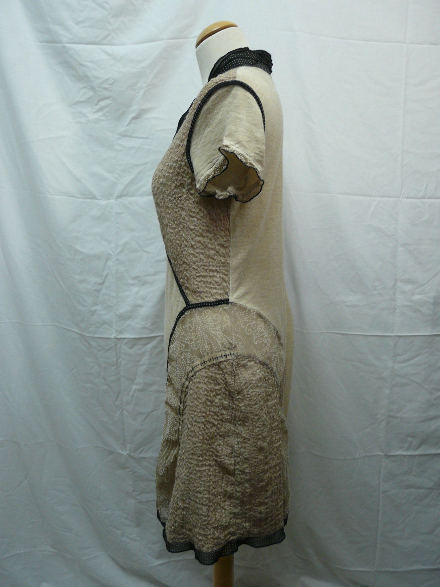 Voir photo 4 de RF400 - Robe en laine mélangée - Elisa Cavaletti Club - Taille 2XL RF400 - Robe en laine mélangée - Elisa Cavaletti Club - Taille 2XL Bon état - Vue 4 -