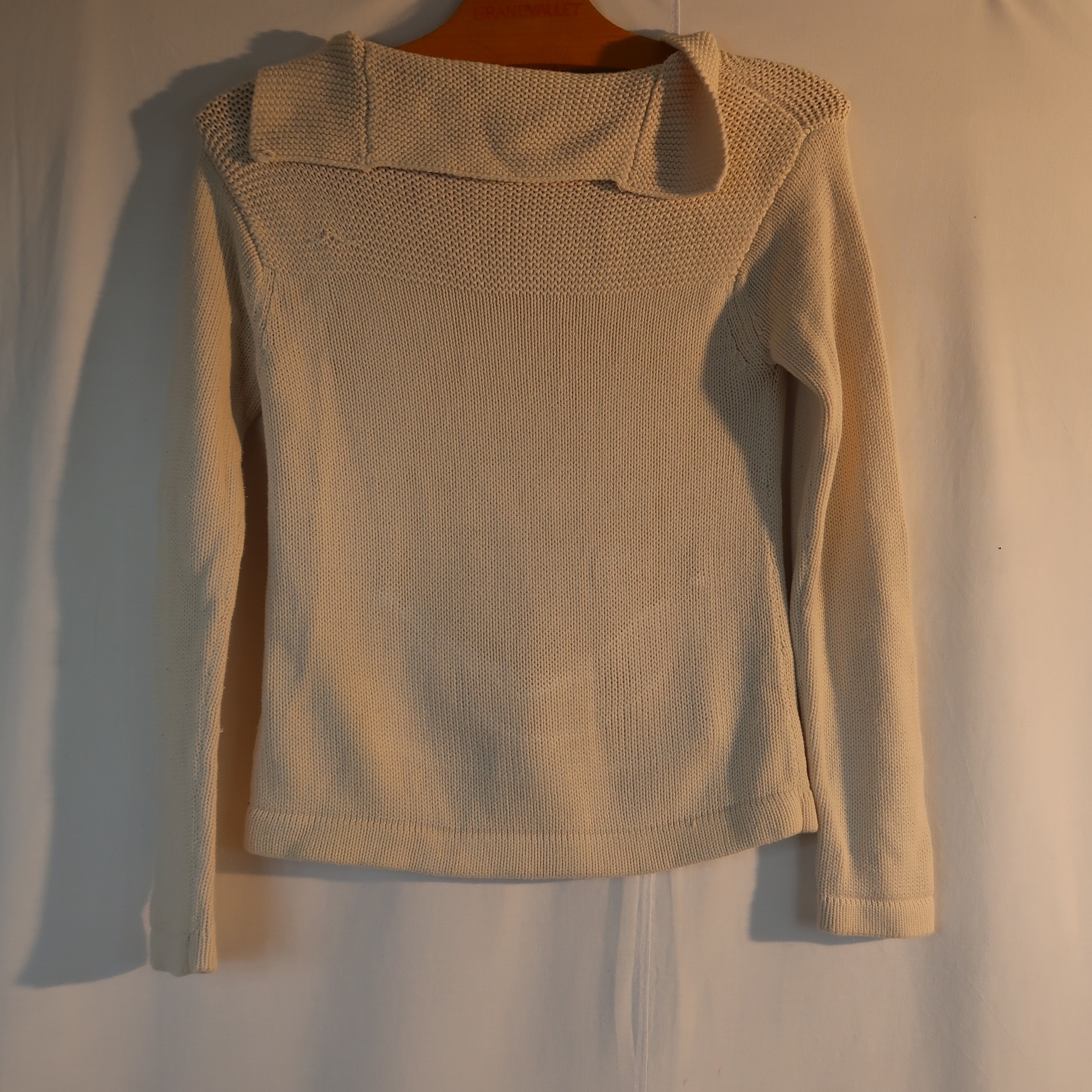 Pull Massimo Dutti blanc - Taille 7/8 Ans - Photo 2