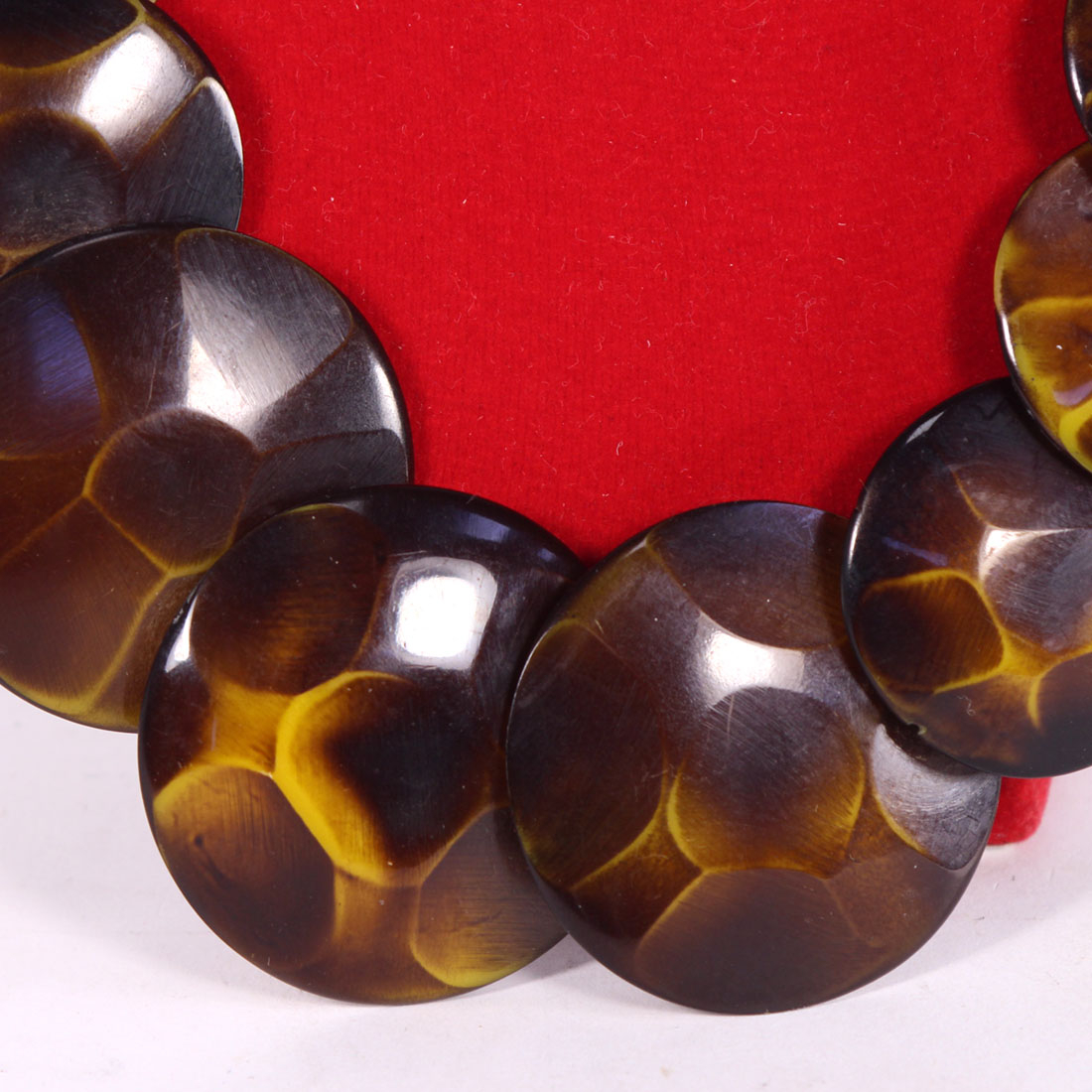 Collier imitation écaille  - Vue 3 - 