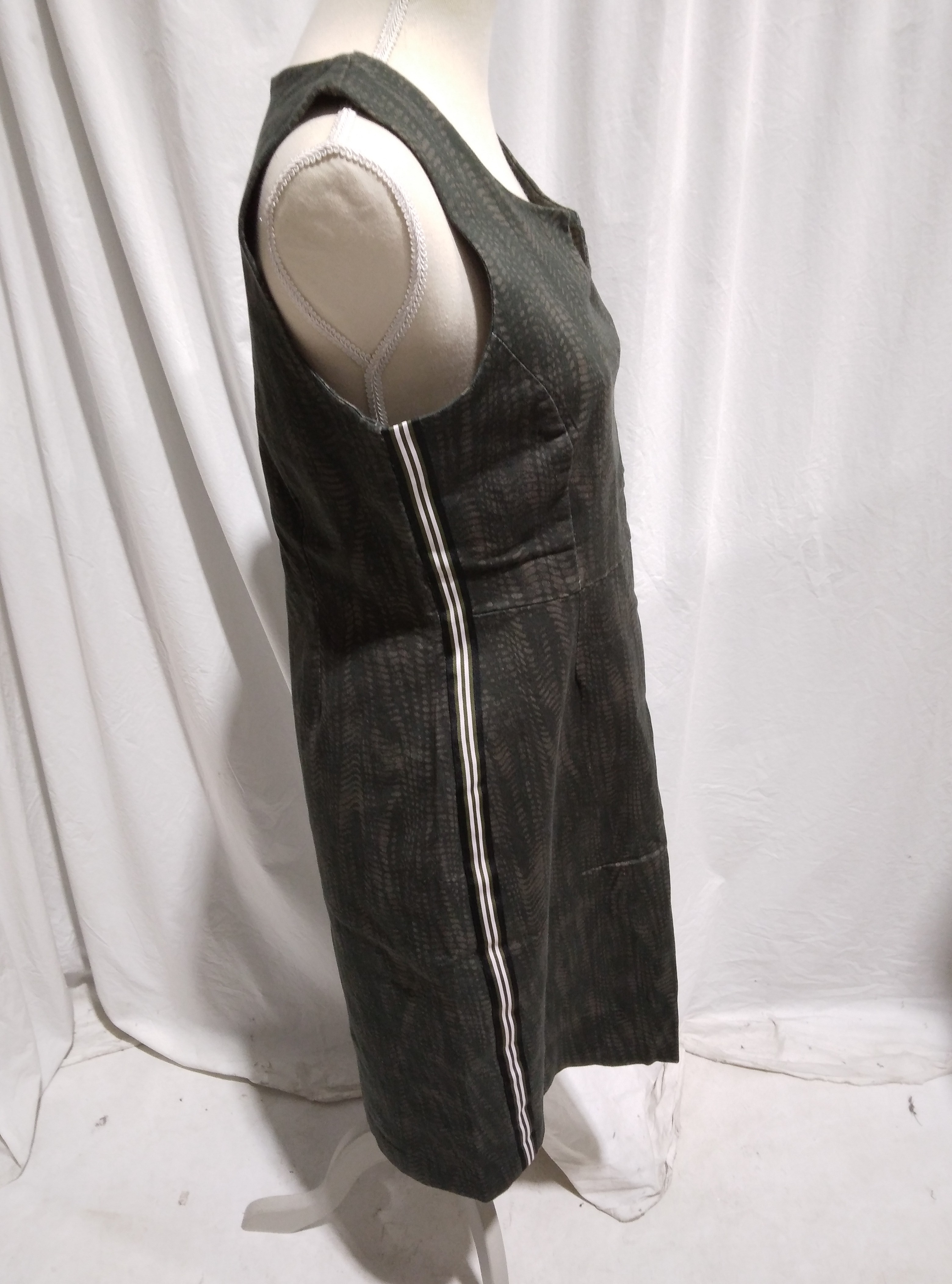 Robe sans manches imprimé "Iguane", Paul Brial - 4  - Vue 4 - 