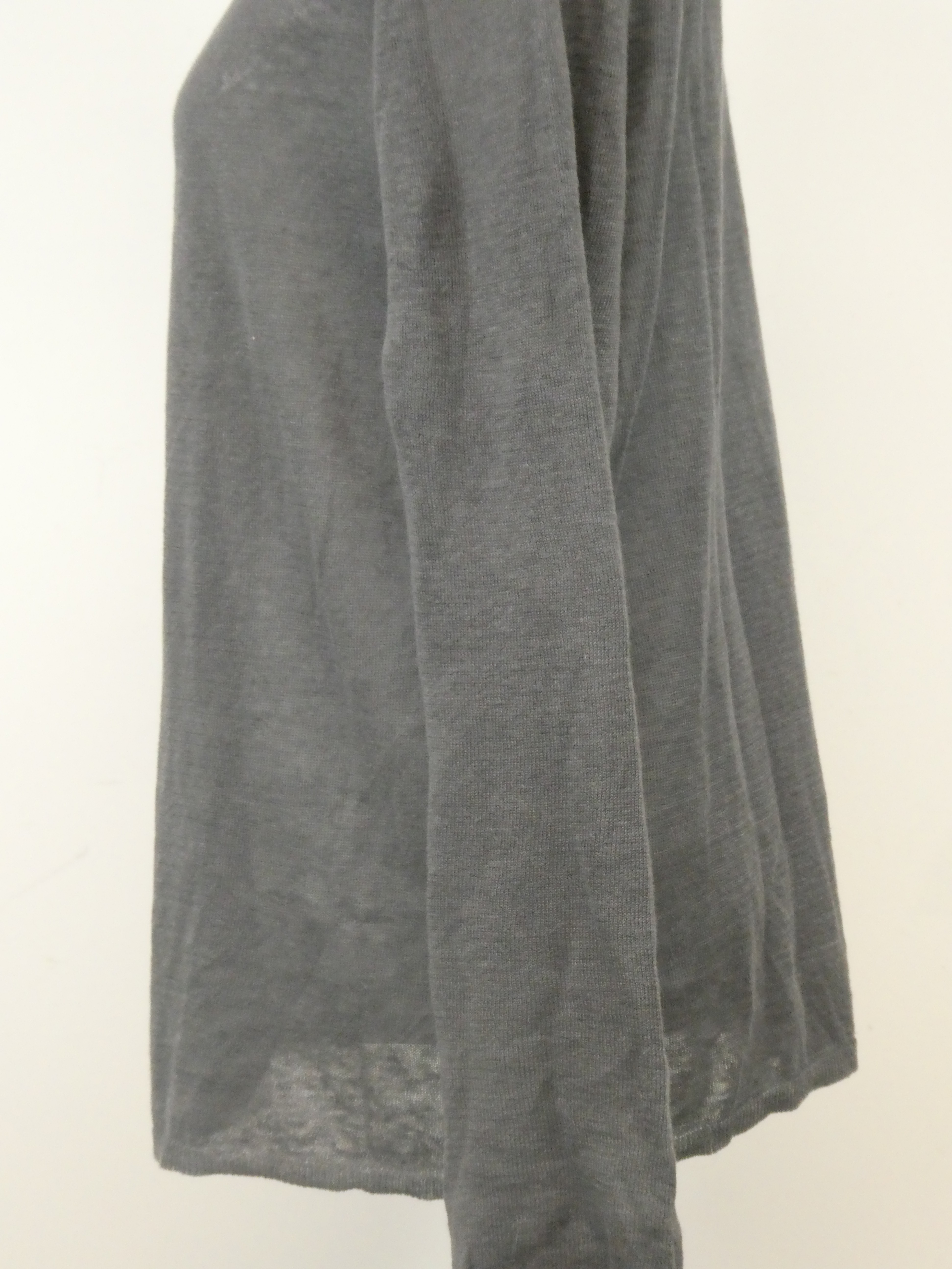 Zadig & Voltaire pull fin boutonné manches longues en lin - Taille S - Photo 4