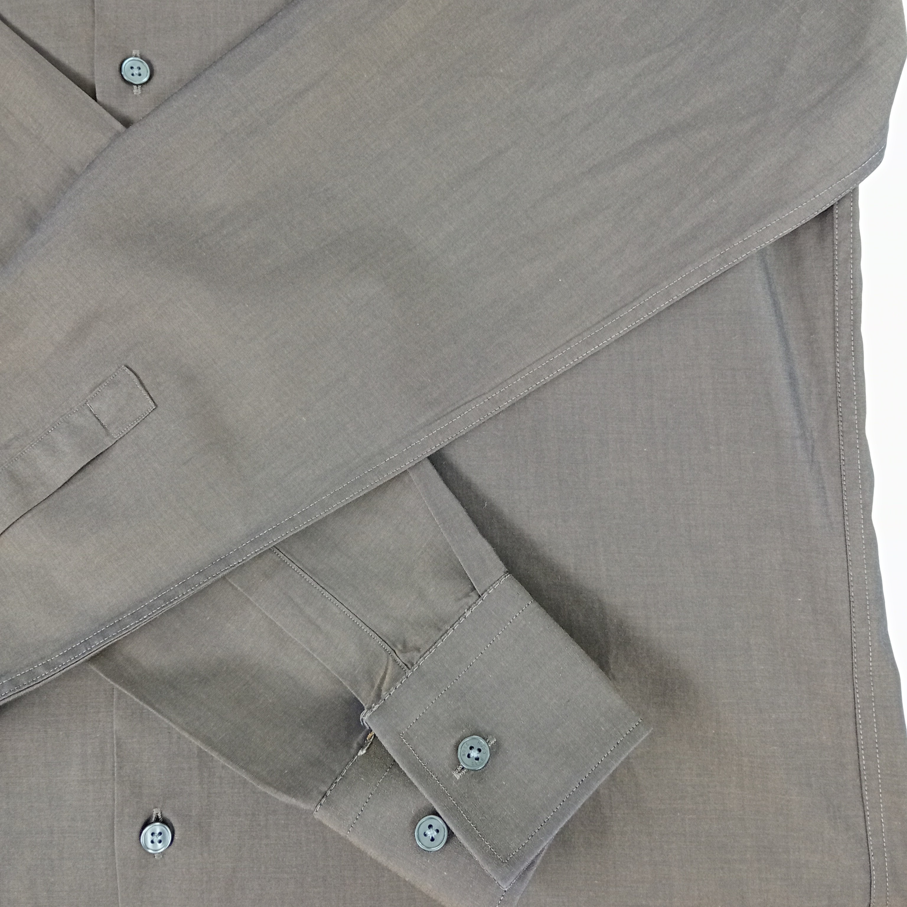 Voir photo 4 de Chemise homme - marque Hugo Boss - manches longues - couleur marron/reflet violet - taille 39 Chemise homme - marque Hugo Boss - manches longues - couleur marron/reflet violet - taille 39 - Vue 4 -