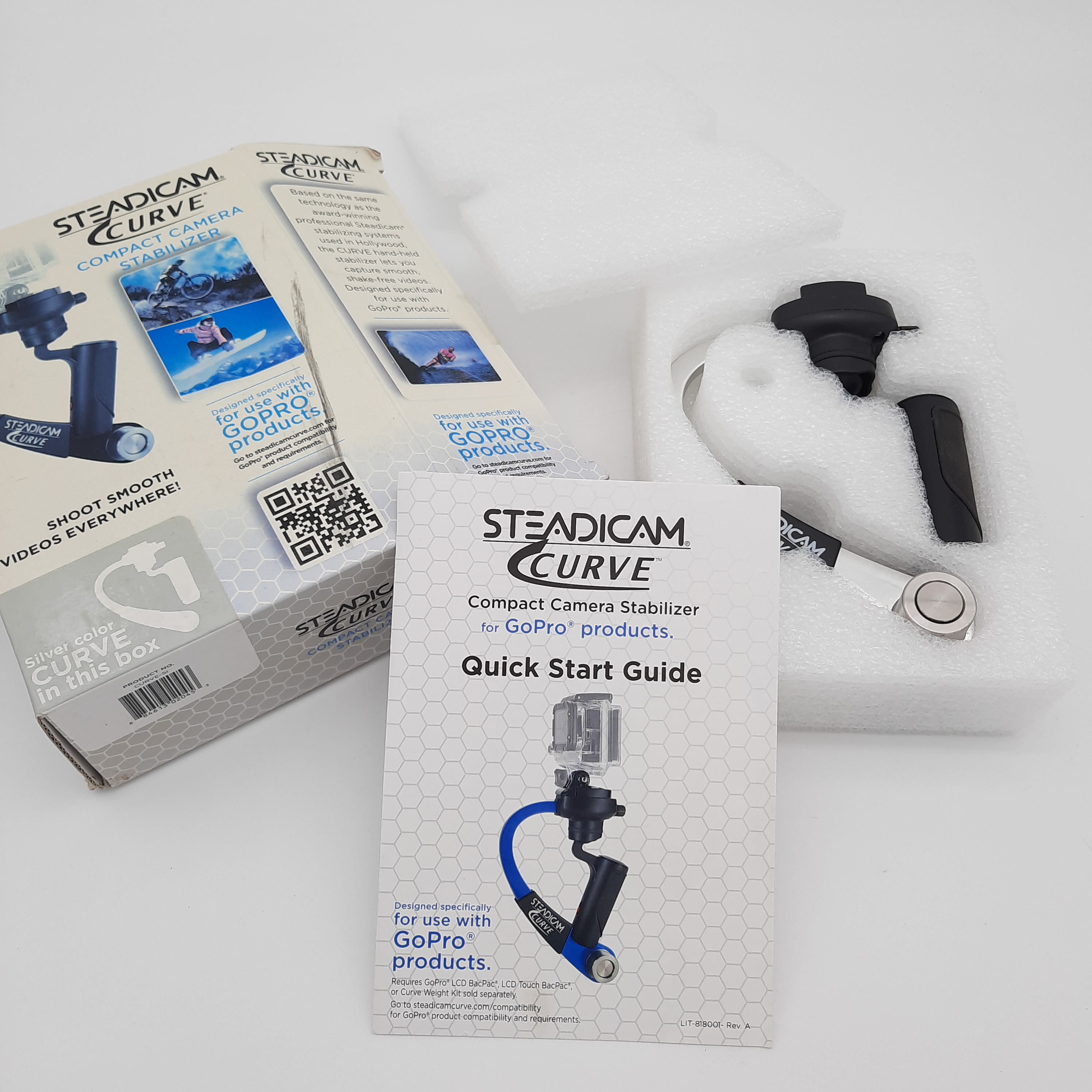 Stabilisateur pour caméra GOPRO - Steadicam Curve - Bon état - Photo 5