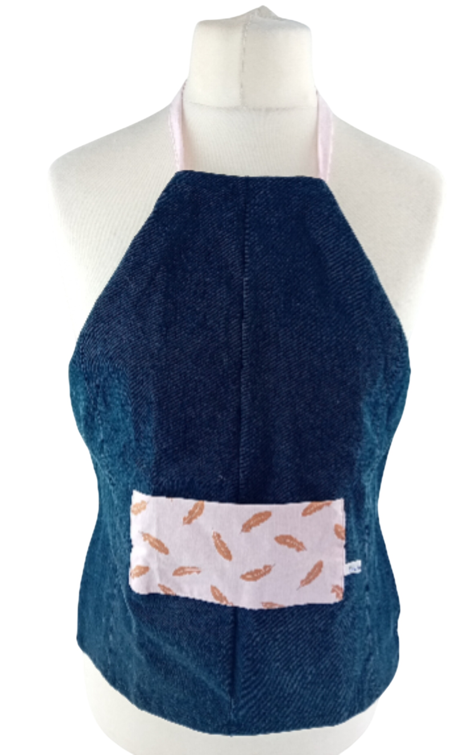 Tablier Enfant en Jean Upcycling - Photo 0