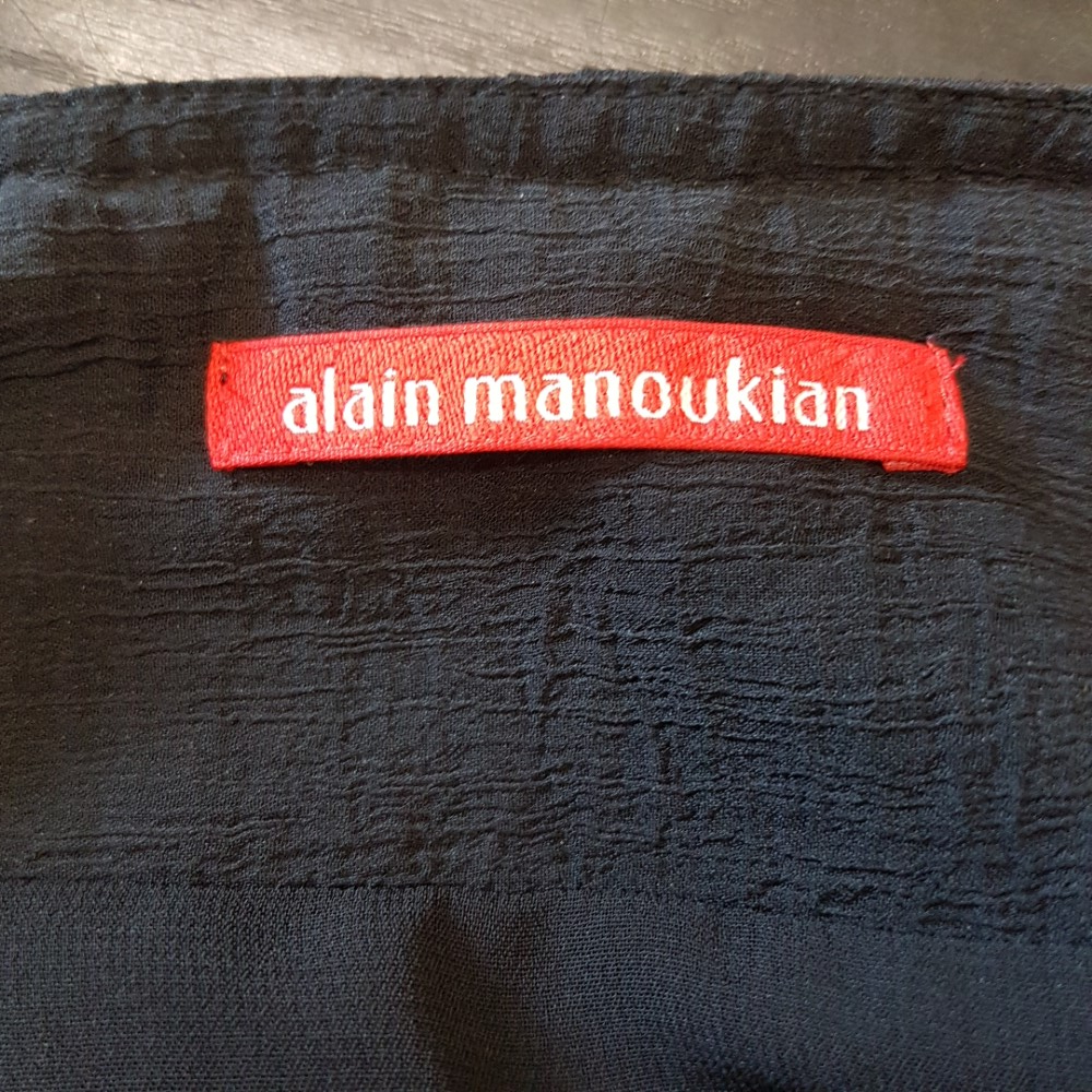 Jupe de fêtes plissée noire - ALAIN MANOUKIAN - taille 44 - Photo 7