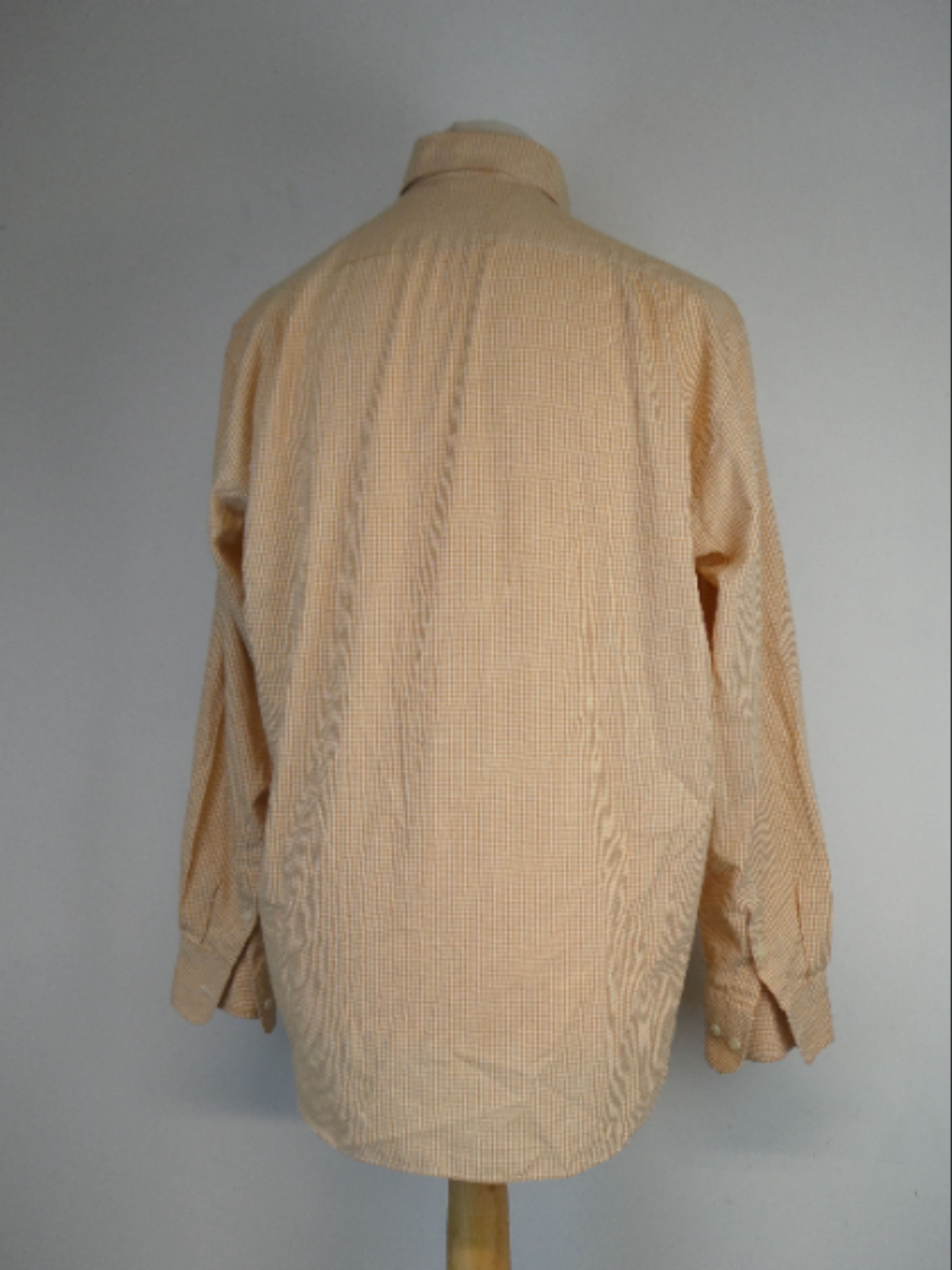 Celio - Chemise à carreau orange & blanches - M - Photo 5