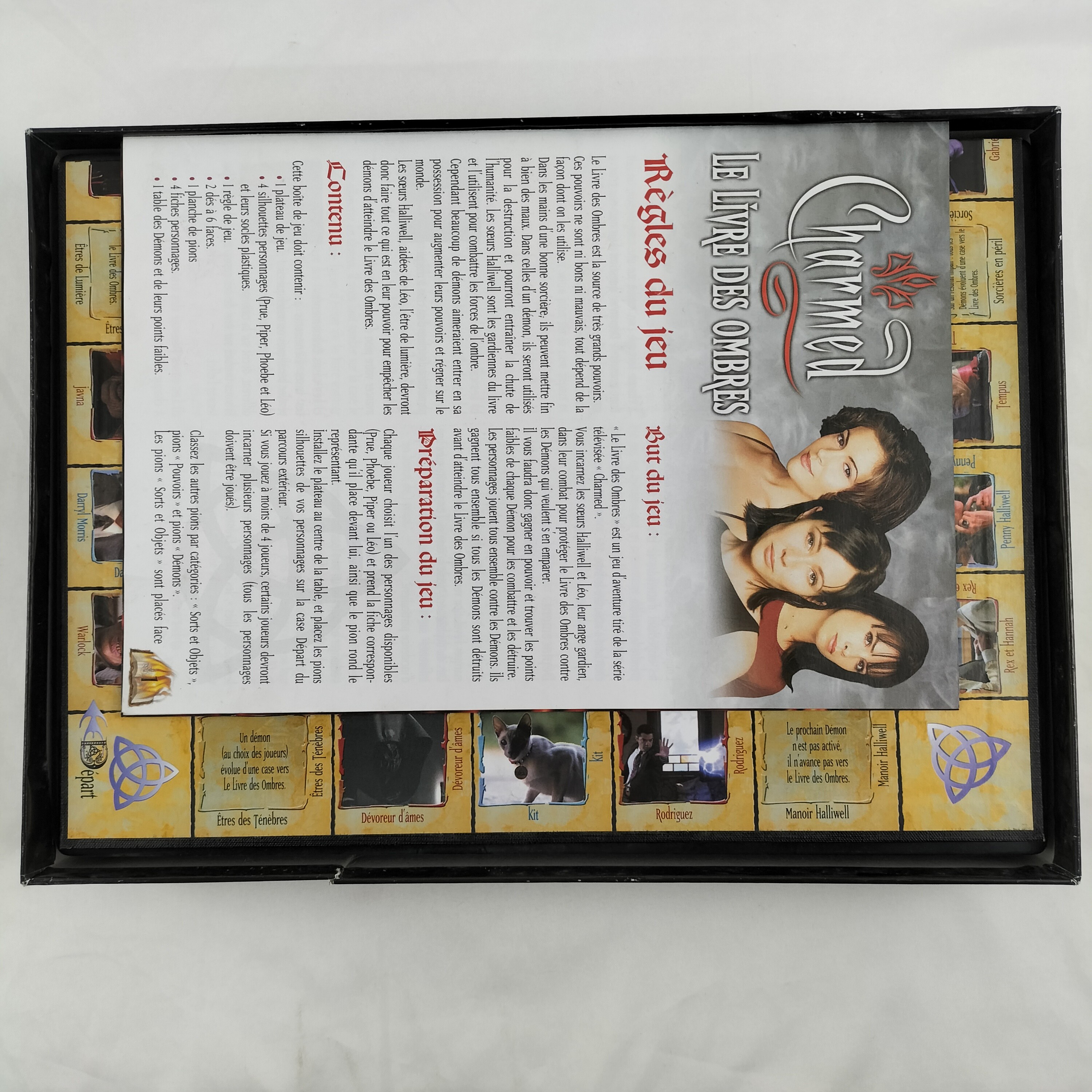 Jeu de Société Charmed : Le Livre Des Ombres - État correct - Photo 14