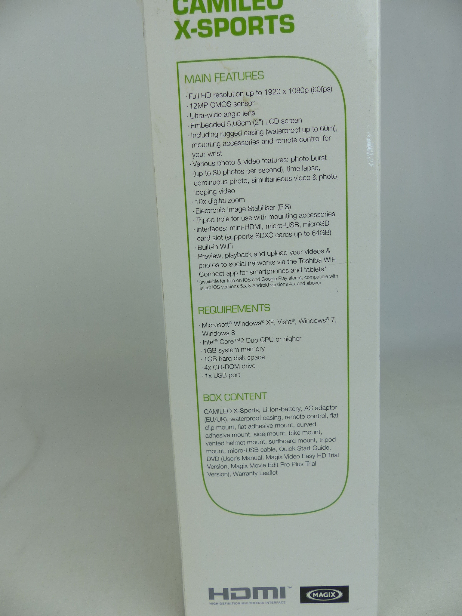 Caméra Toshiba Camileo X-Sports full HD - Bon état - Photo 18