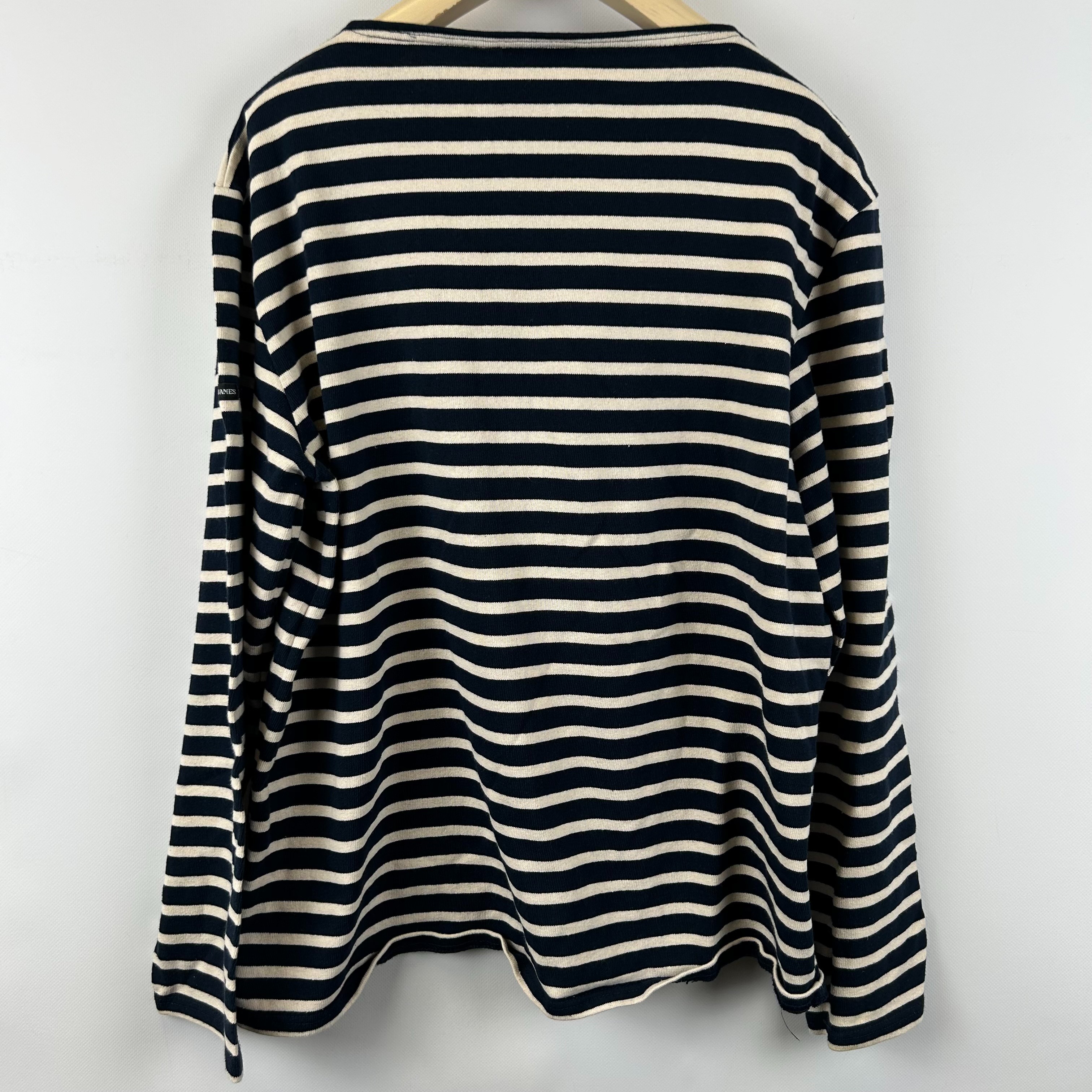 Saint James - Pull rayé bleue marine - Taille 50 - Photo 3